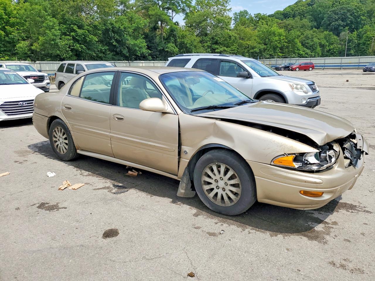 2005 Buick Lesabre Custom Gold vin: 1G4HP52K75U278092