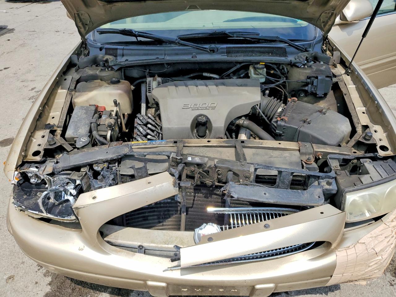 2005 Buick Lesabre Custom Gold vin: 1G4HP52K75U278092