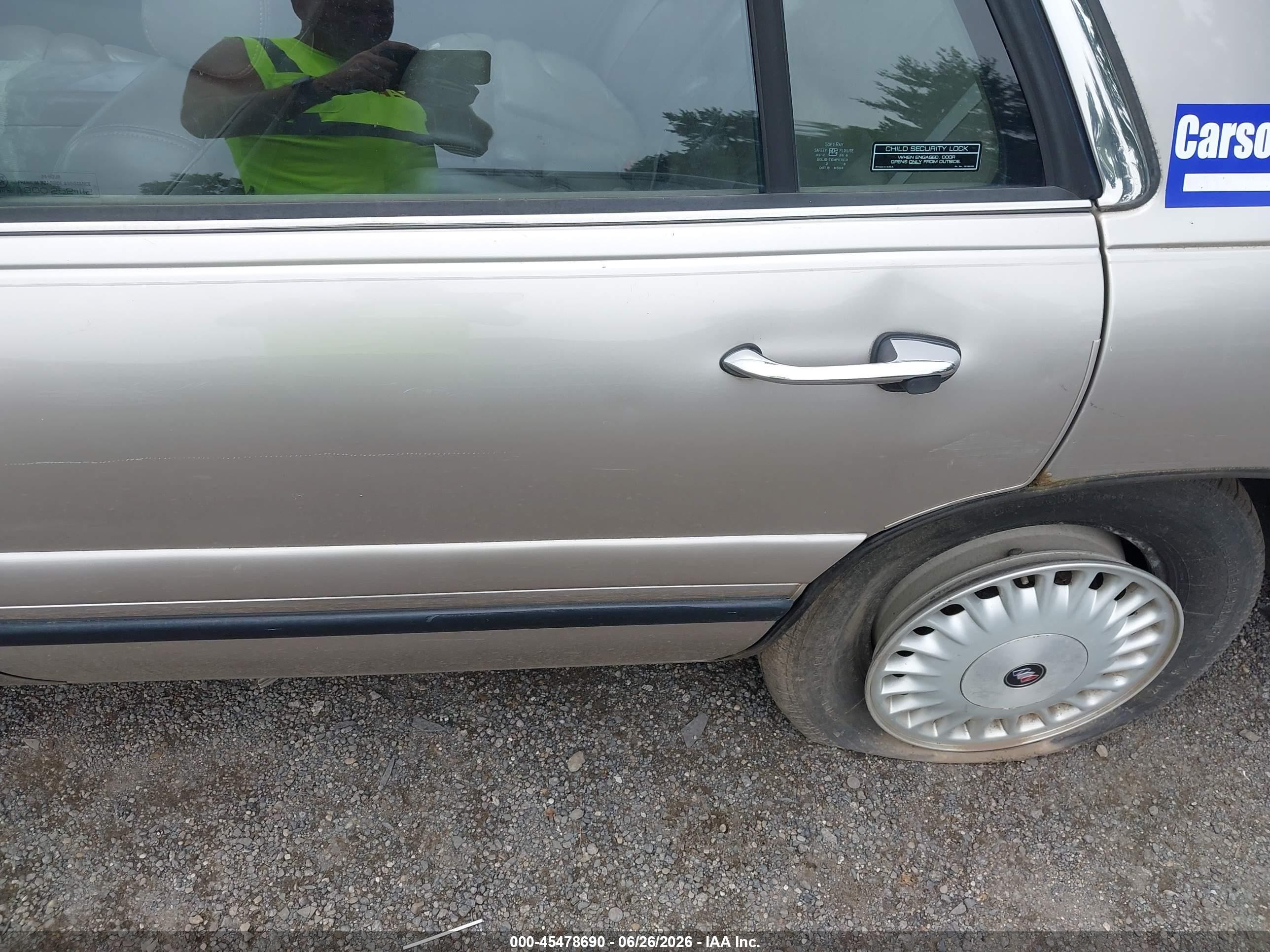 1997 Buick Lesabre Custom Золотой vin: 1G4HP52K7VH530206