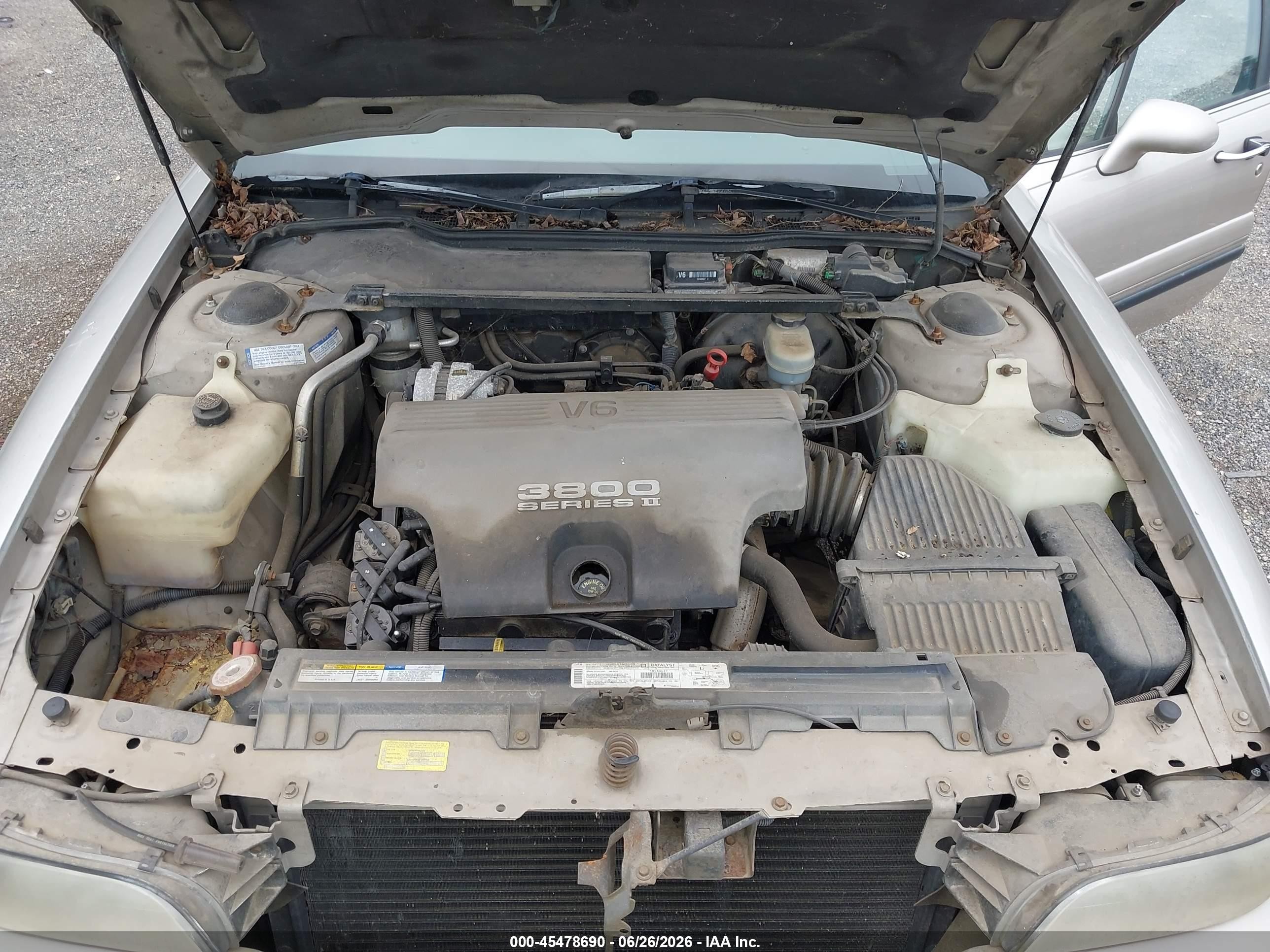 1997 Buick Lesabre Custom Золотой vin: 1G4HP52K7VH530206