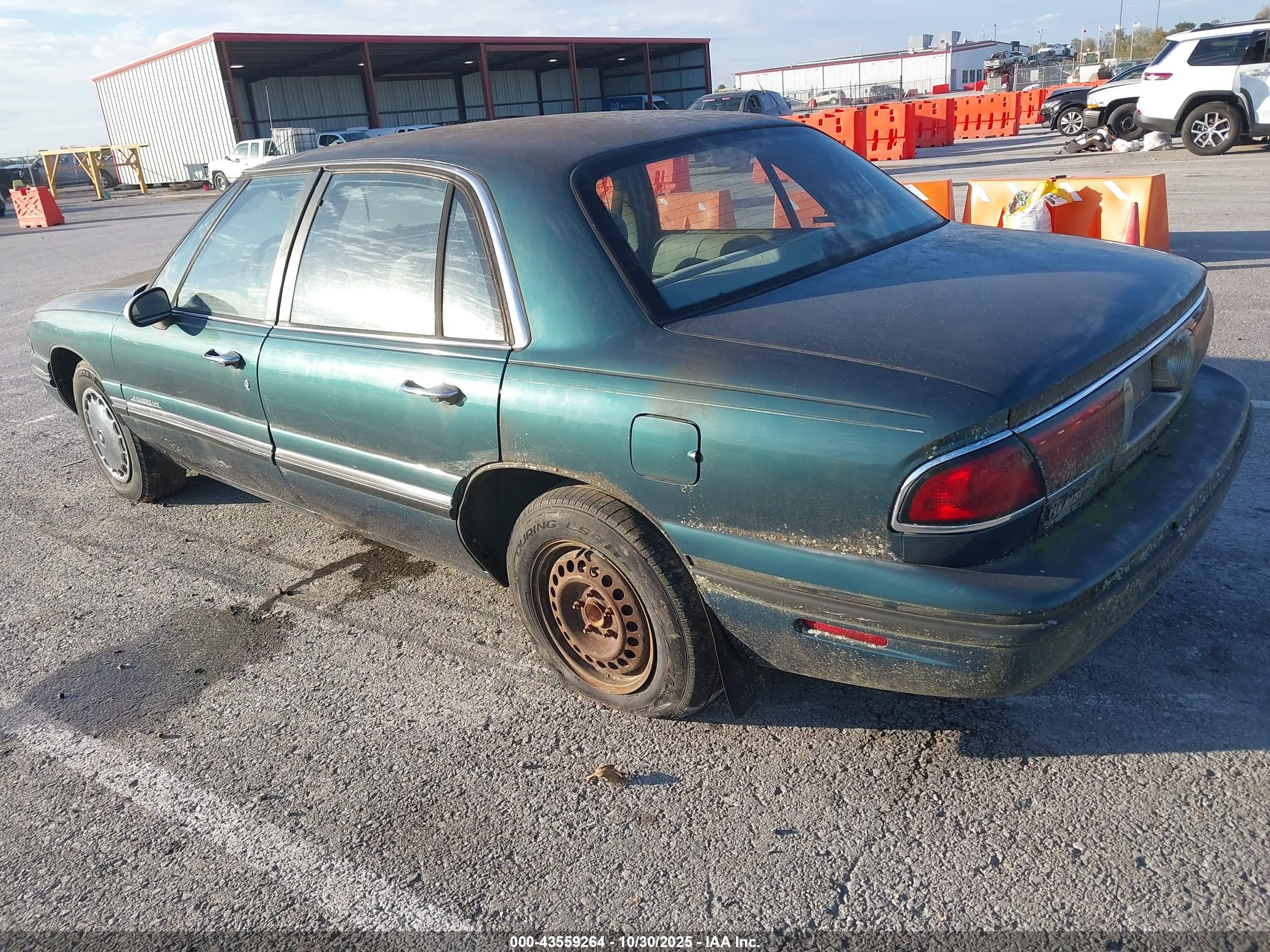 1998 Buick Lesabre Custom Зеленый vin: 1G4HP52K7WH531096