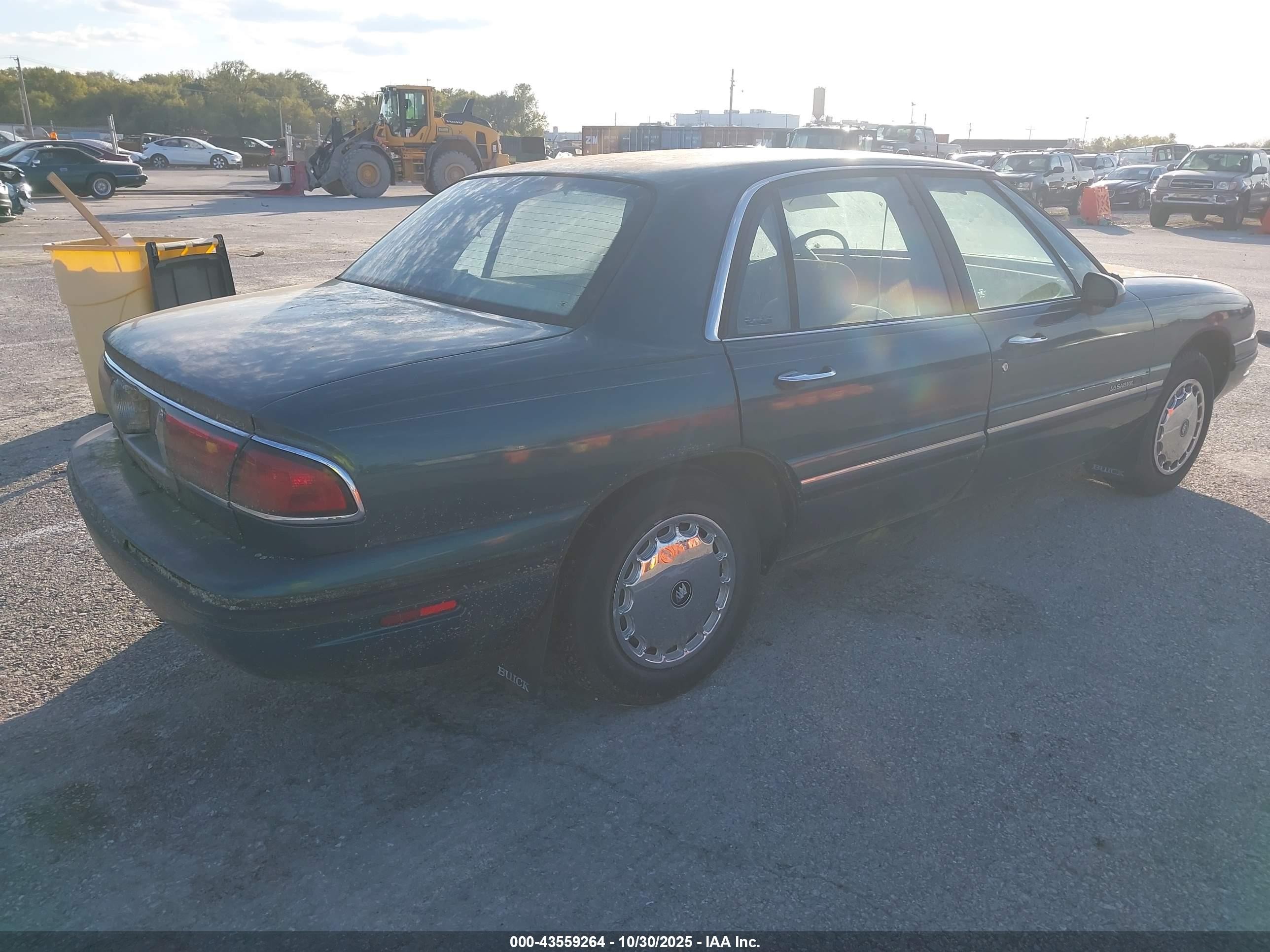 1998 Buick Lesabre Custom Зеленый vin: 1G4HP52K7WH531096
