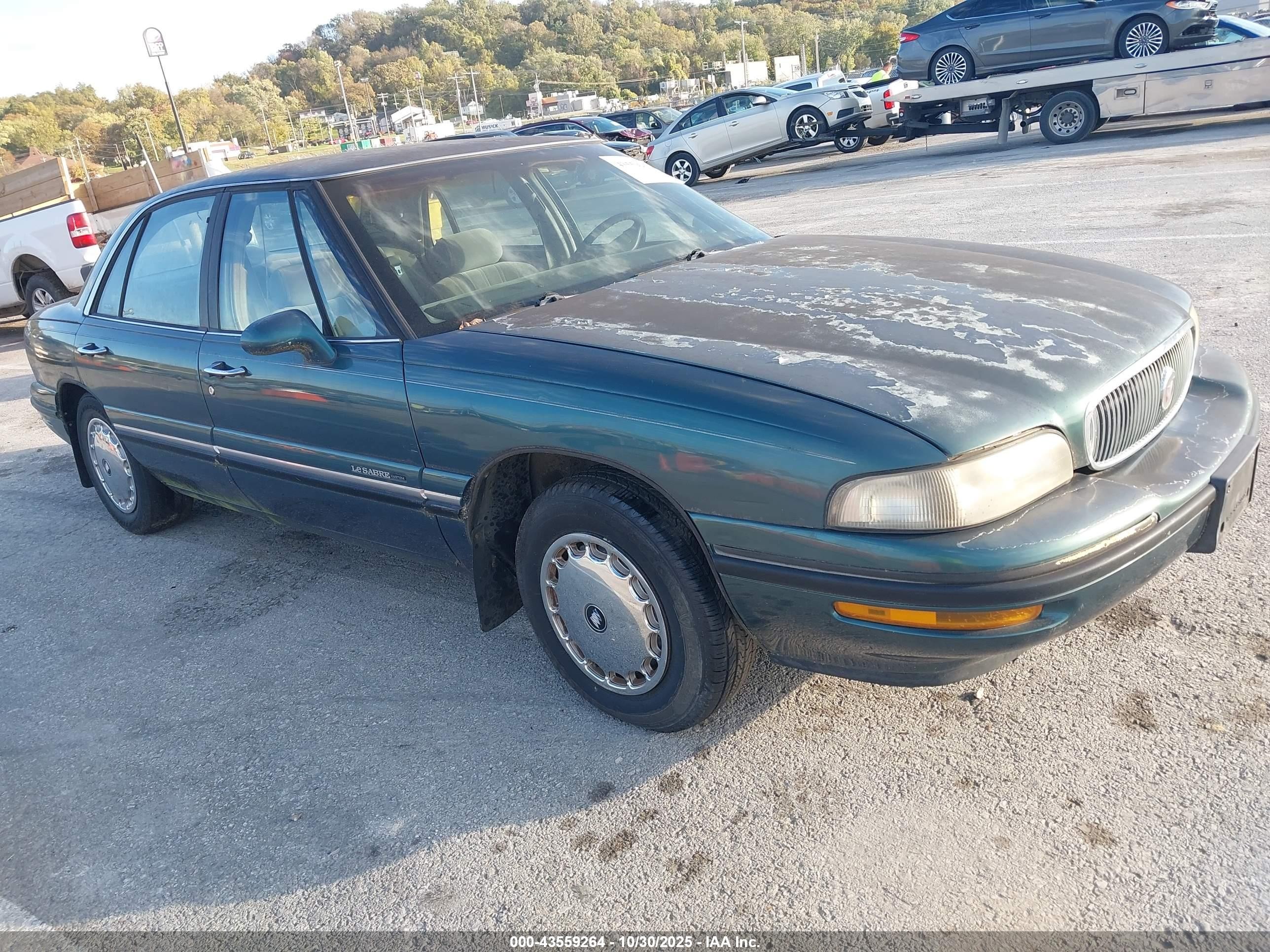 1998 Buick Lesabre Custom Зеленый vin: 1G4HP52K7WH531096