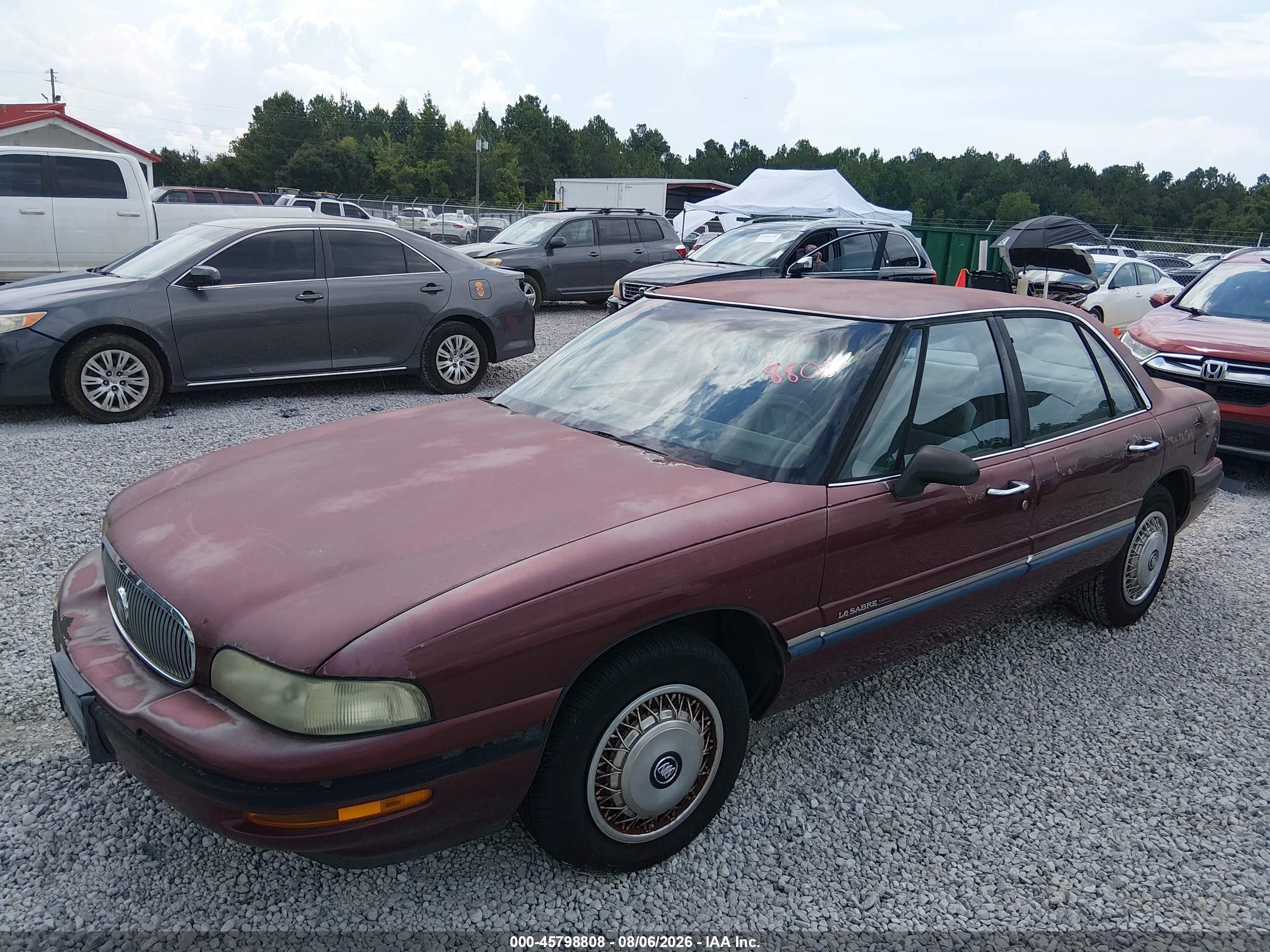 1999 Buick Lesabre Custom Maroon vin: 1G4HP52K7XH427564