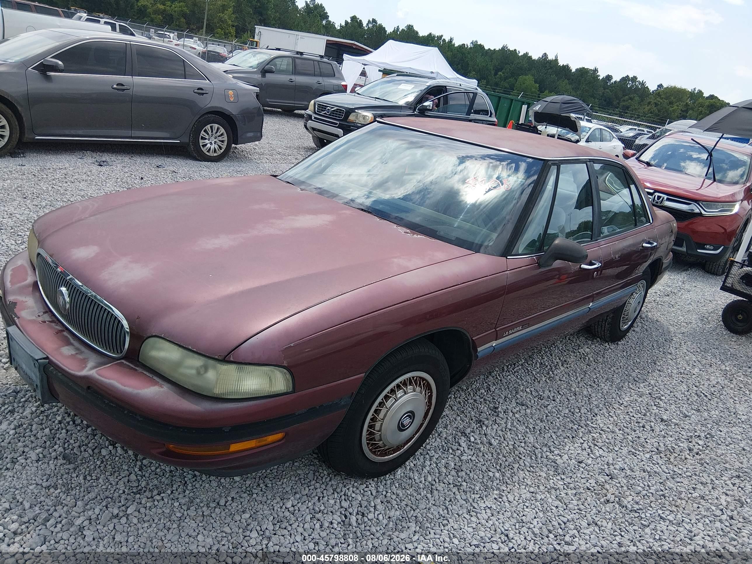 1999 Buick Lesabre Custom Maroon vin: 1G4HP52K7XH427564