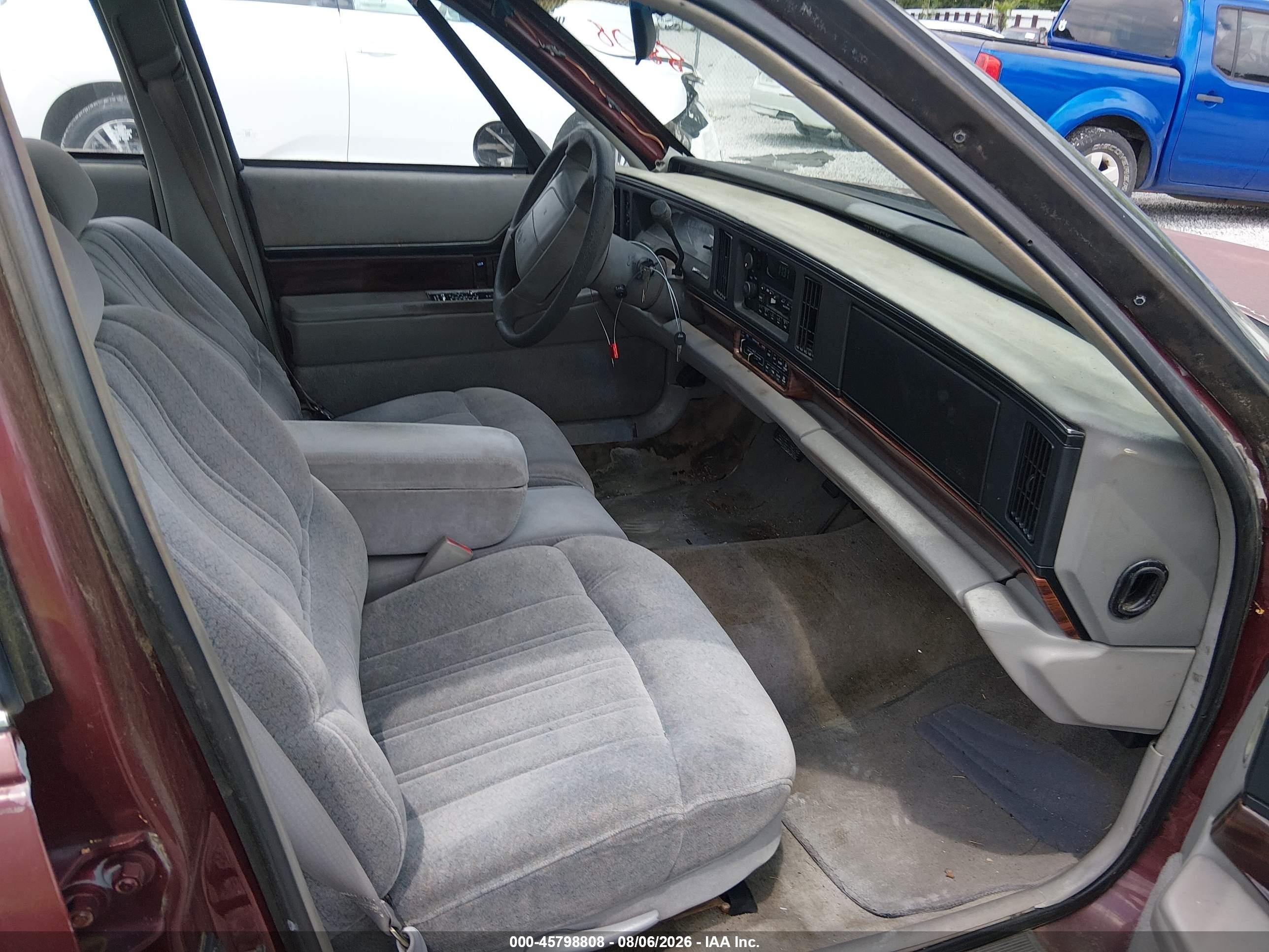 1999 Buick Lesabre Custom Maroon vin: 1G4HP52K7XH427564