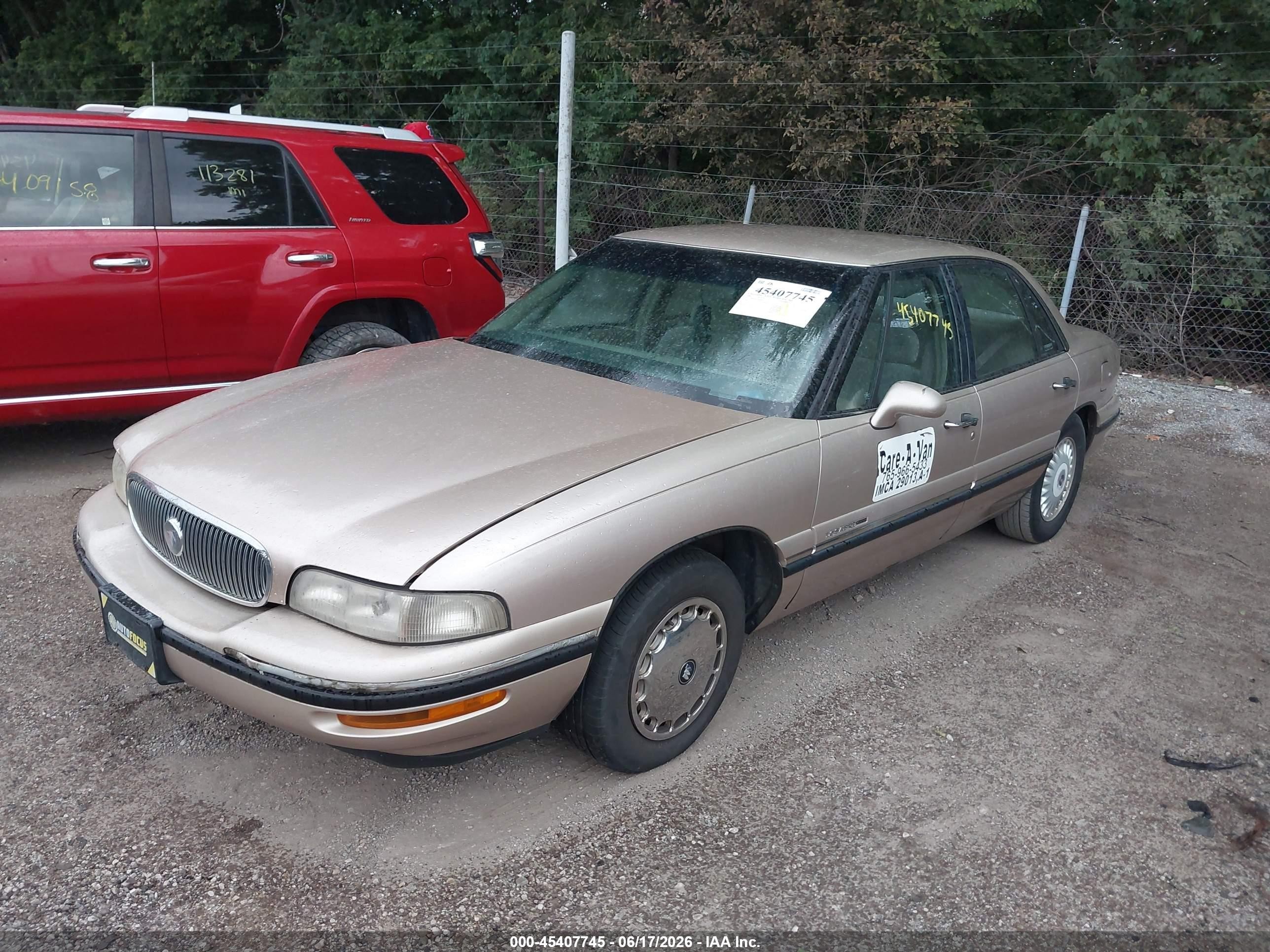 1999 Buick Lesabre Custom Gold vin: 1G4HP52K7XH490650