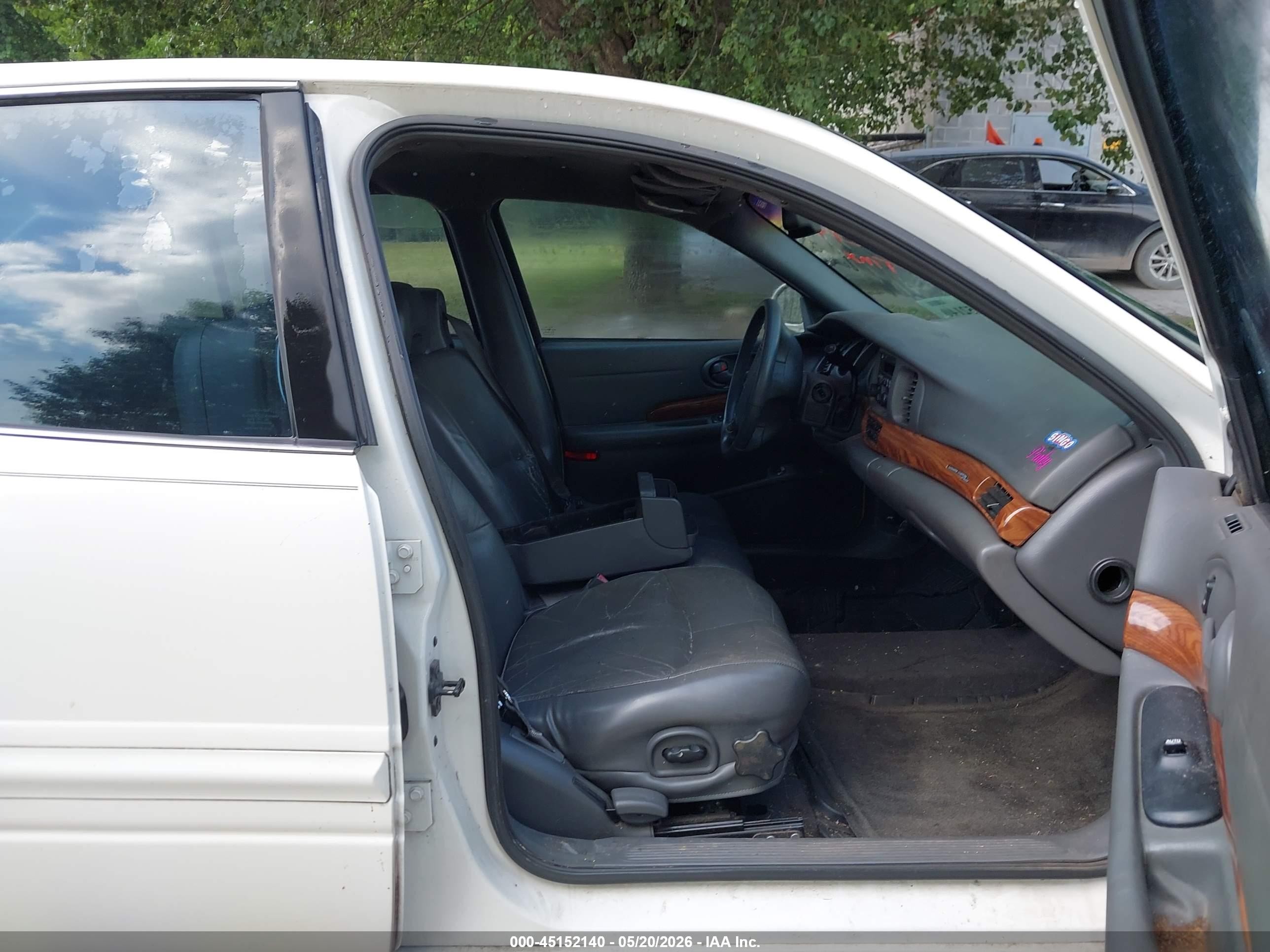 2003 Buick Lesabre Custom Белый vin: 1G4HP52K83U138145