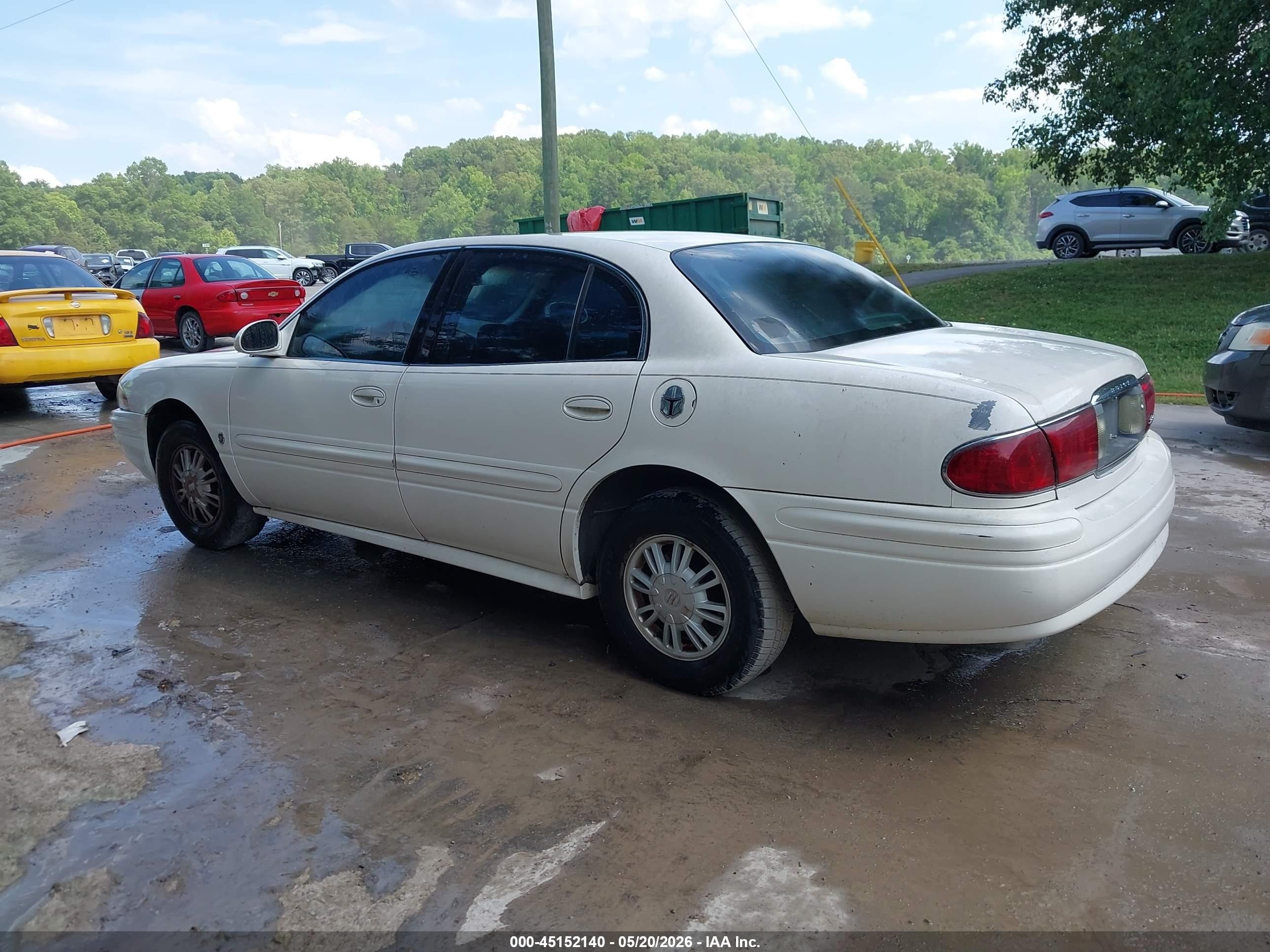 2003 Buick Lesabre Custom Белый vin: 1G4HP52K83U138145