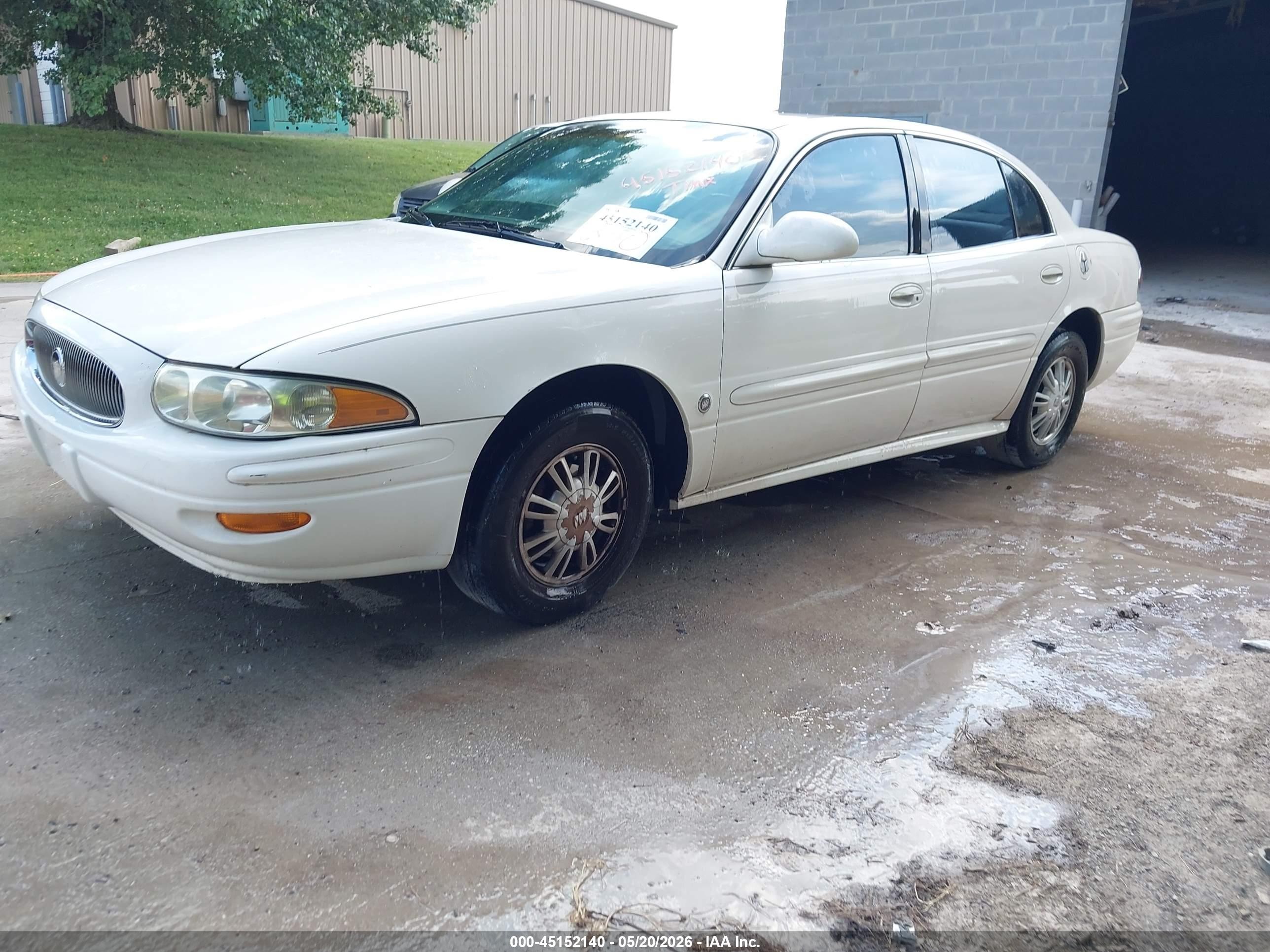 2003 Buick Lesabre Custom Белый vin: 1G4HP52K83U138145