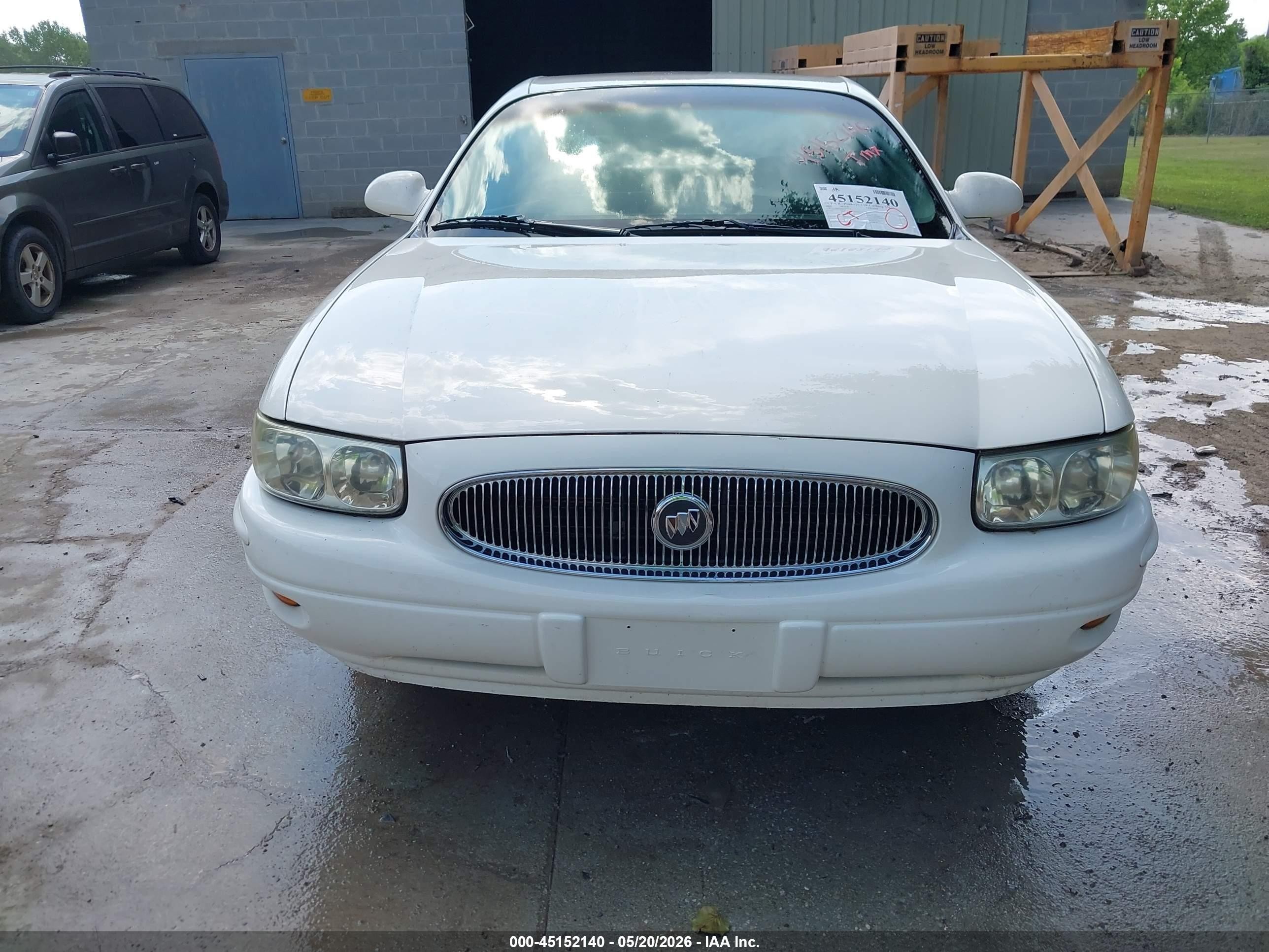 2003 Buick Lesabre Custom Белый vin: 1G4HP52K83U138145