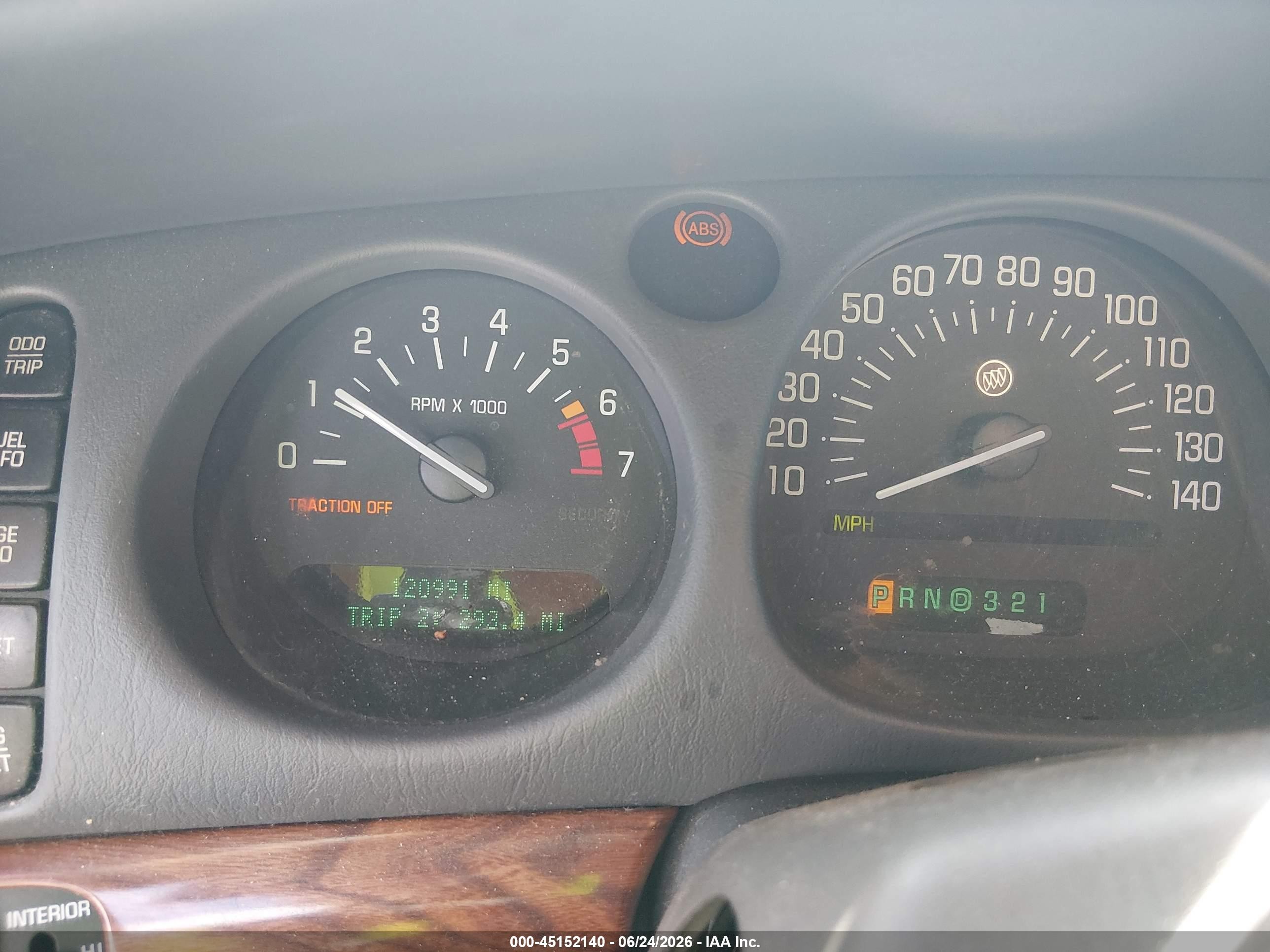 2003 Buick Lesabre Custom Белый vin: 1G4HP52K83U138145