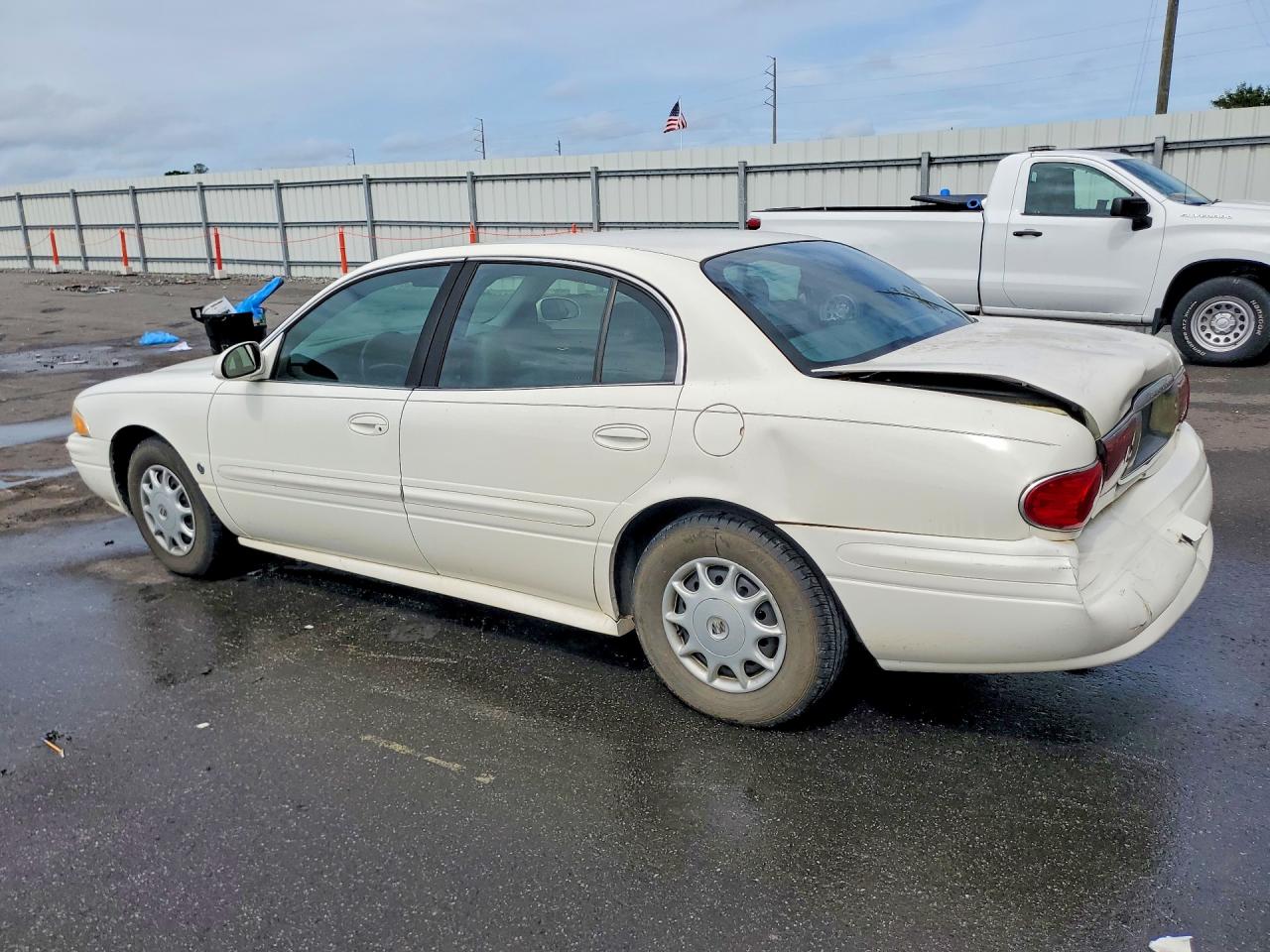 2004 Buick Lesabre Custom White vin: 1G4HP52K844103011