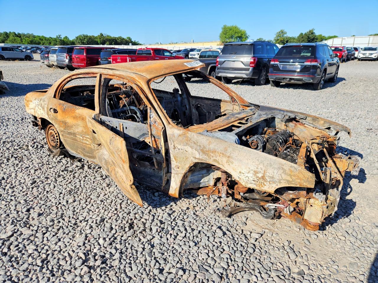 2004 Buick Lesabre Custom Burn vin: 1G4HP52K844114364