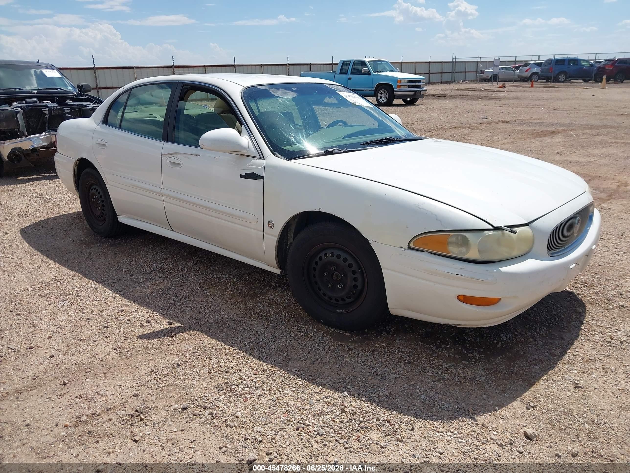 2004 Buick Lesabre Custom Белый vin: 1G4HP52K844128474