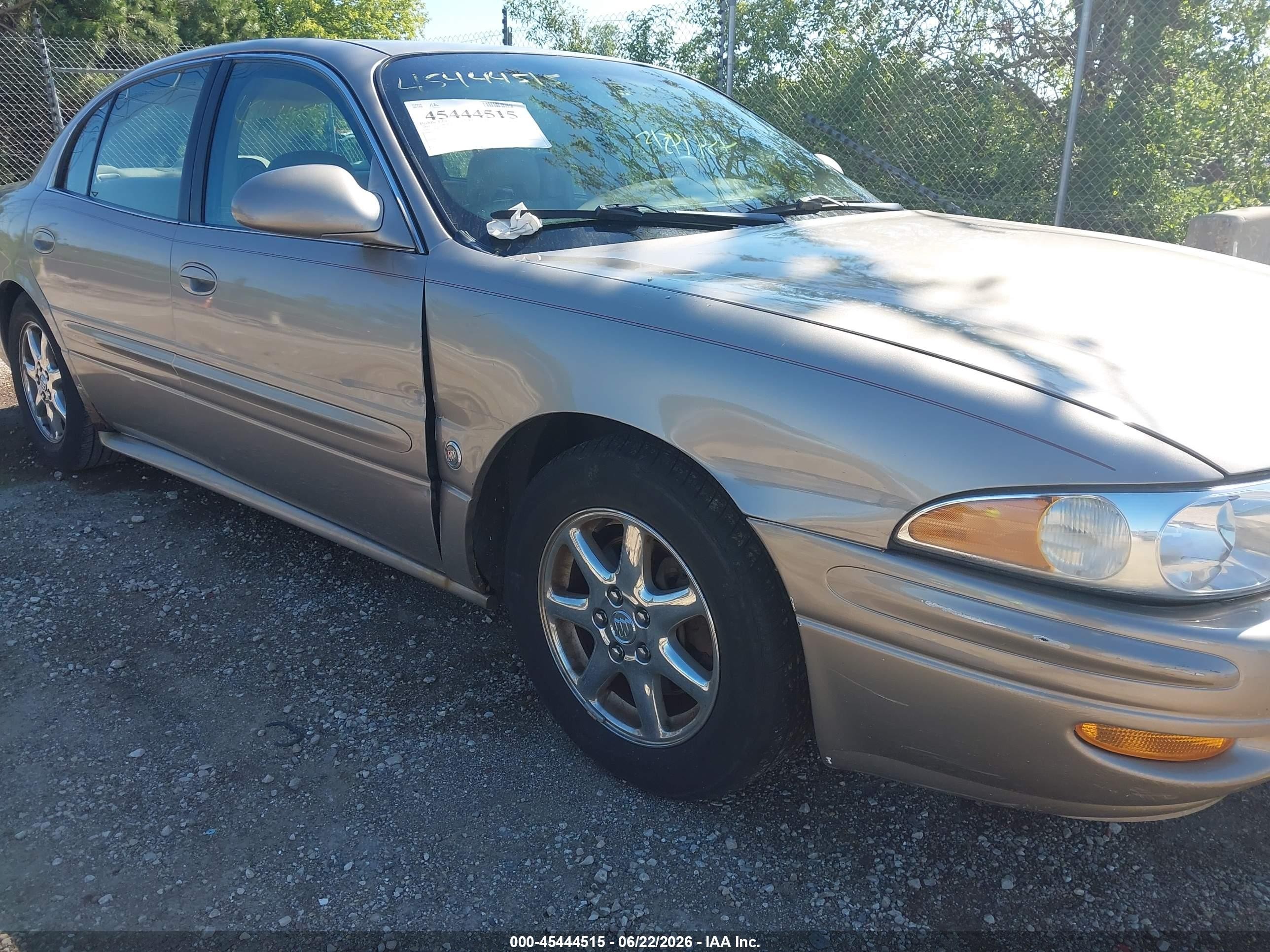 2004 Buick Lesabre Custom Tan vin: 1G4HP52K844166044