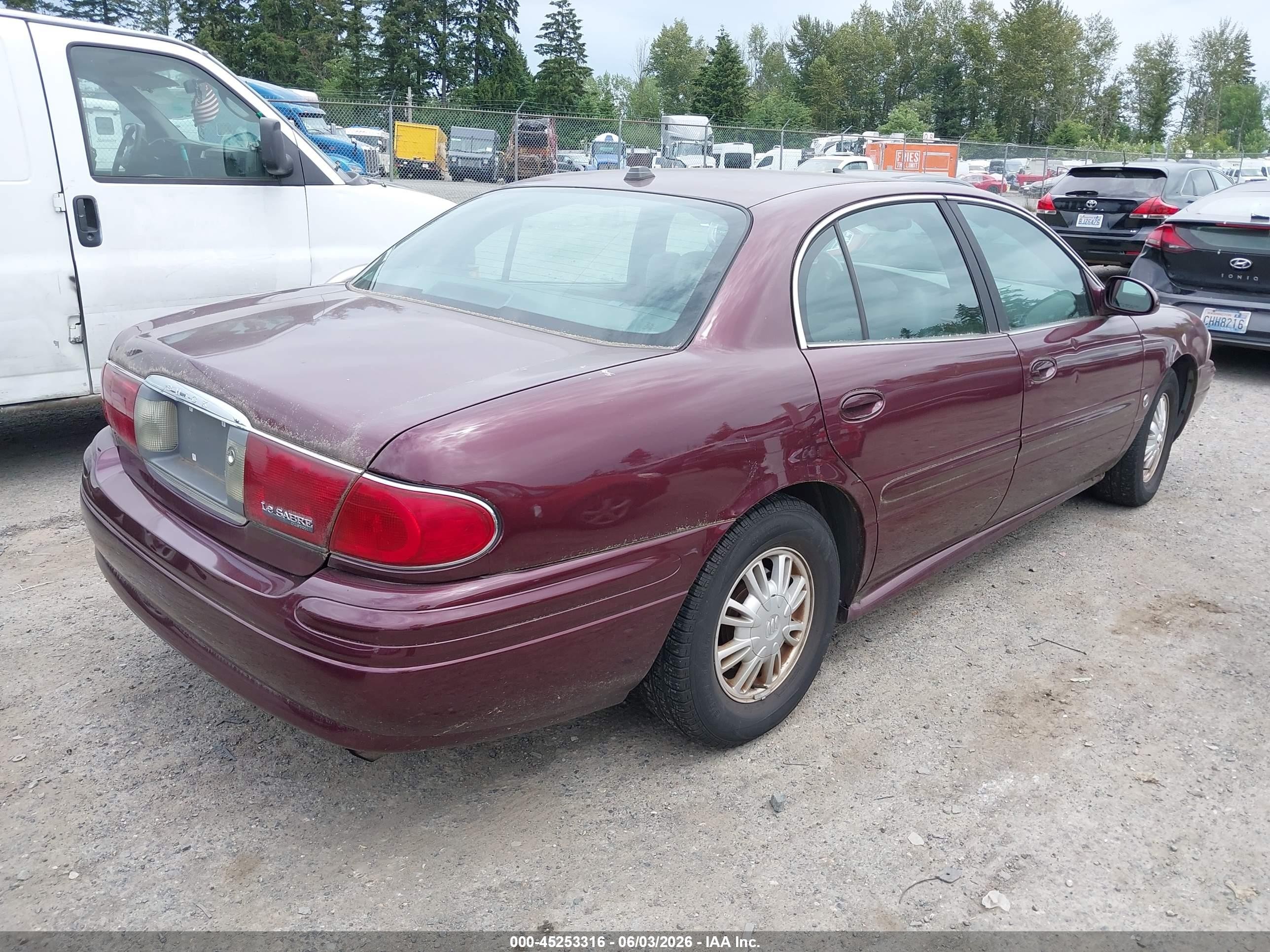 2004 Buick Lesabre Custom Purple vin: 1G4HP52K844169414