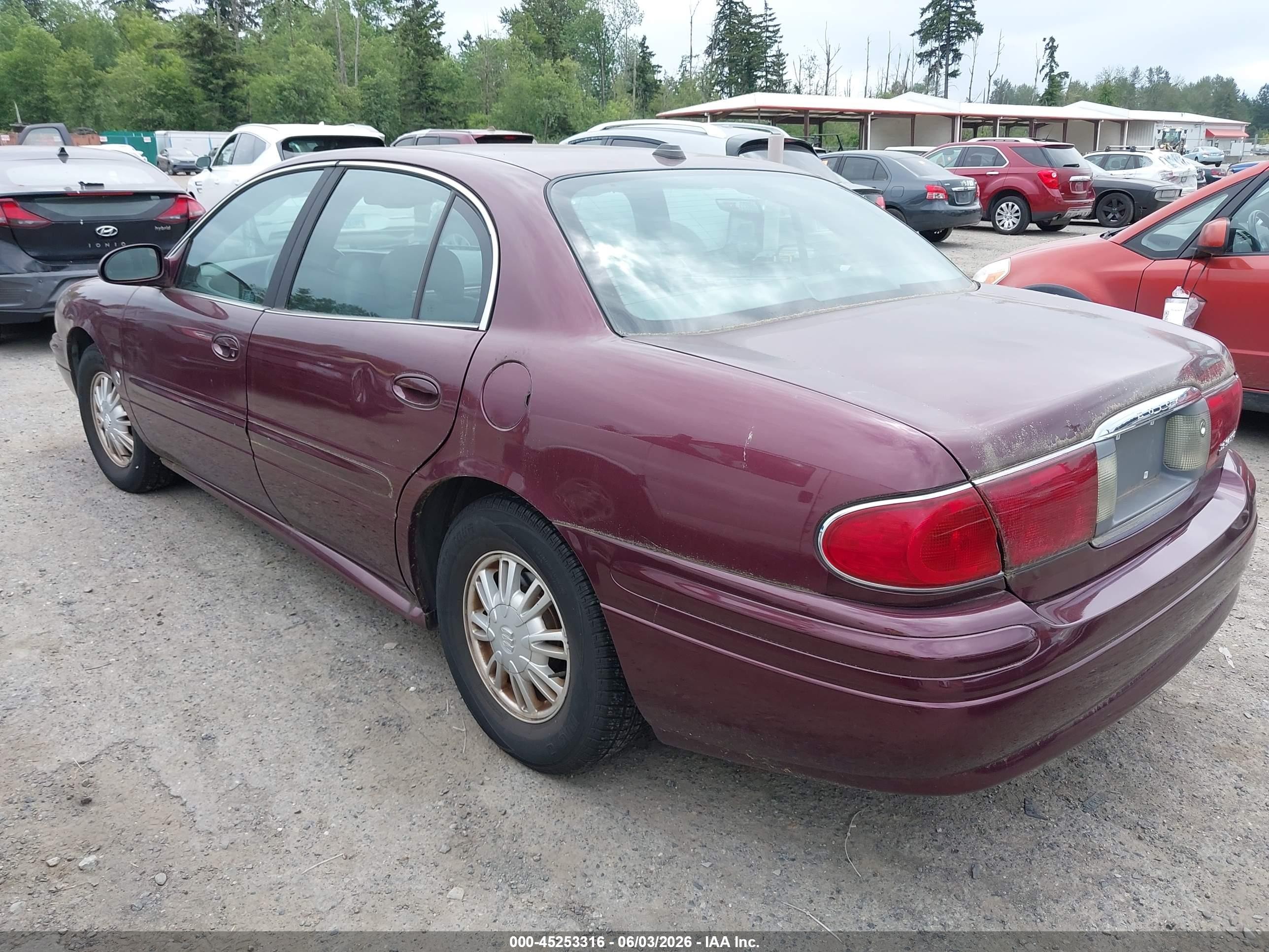 2004 Buick Lesabre Custom Purple vin: 1G4HP52K844169414