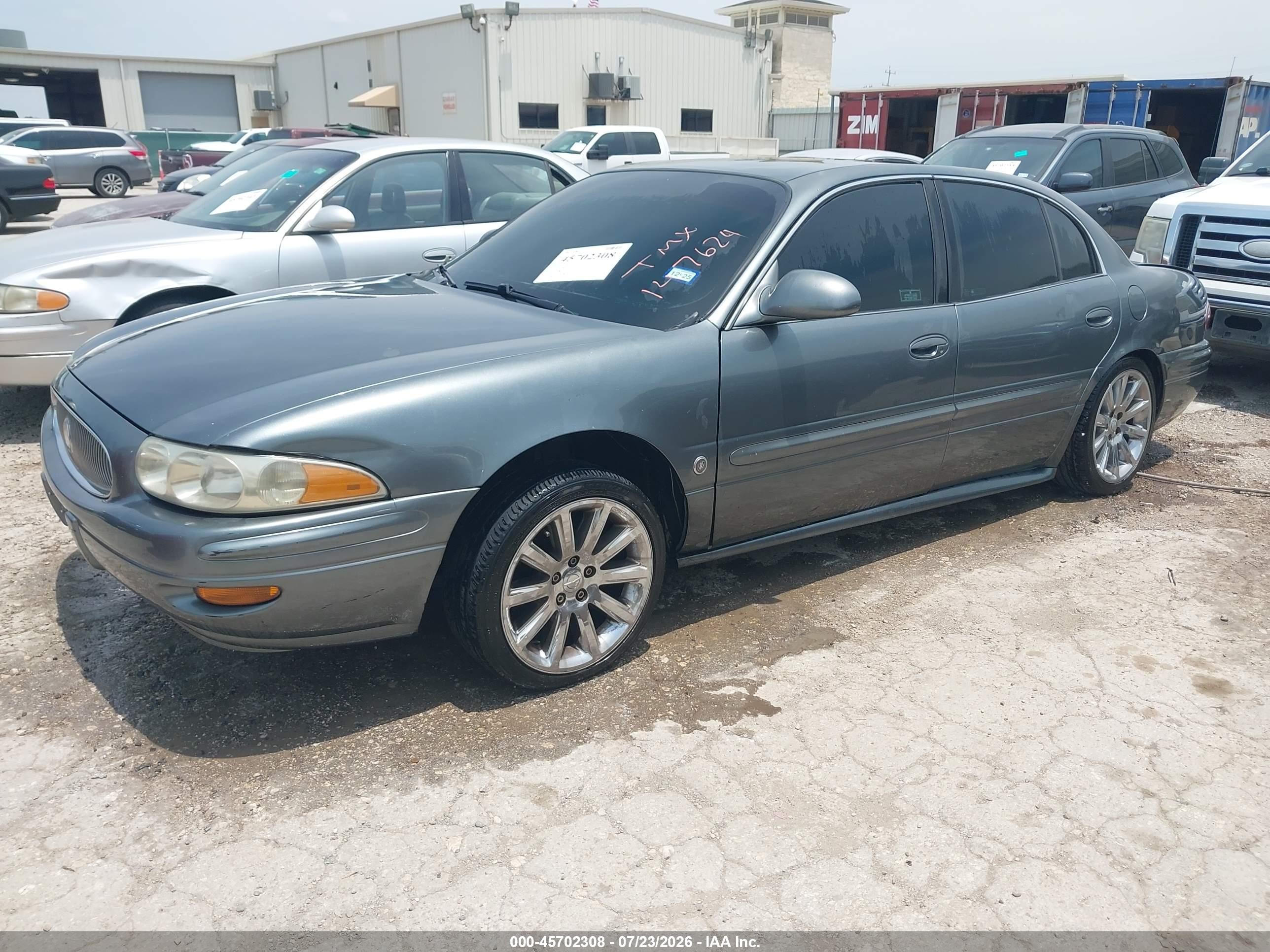 2004 Buick Lesabre Custom Серый vin: 1G4HP52K84U147624