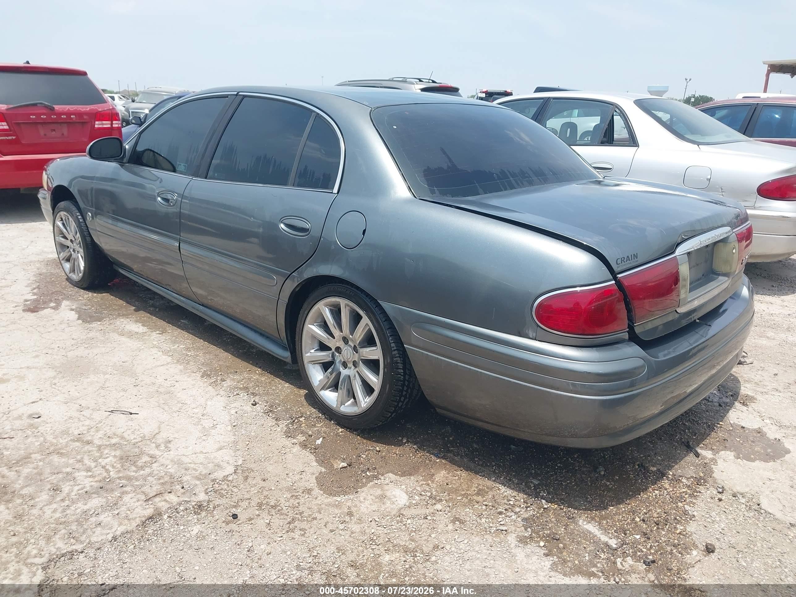 2004 Buick Lesabre Custom Серый vin: 1G4HP52K84U147624
