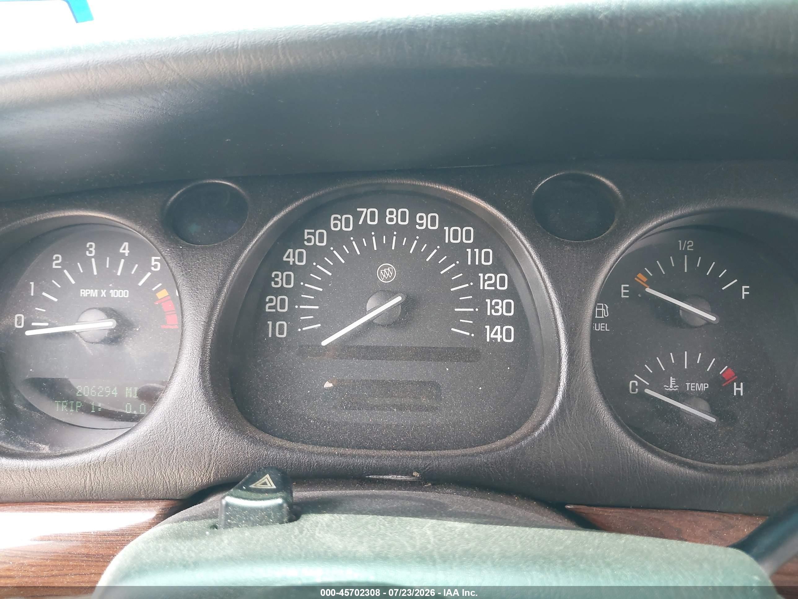 2004 Buick Lesabre Custom Серый vin: 1G4HP52K84U147624