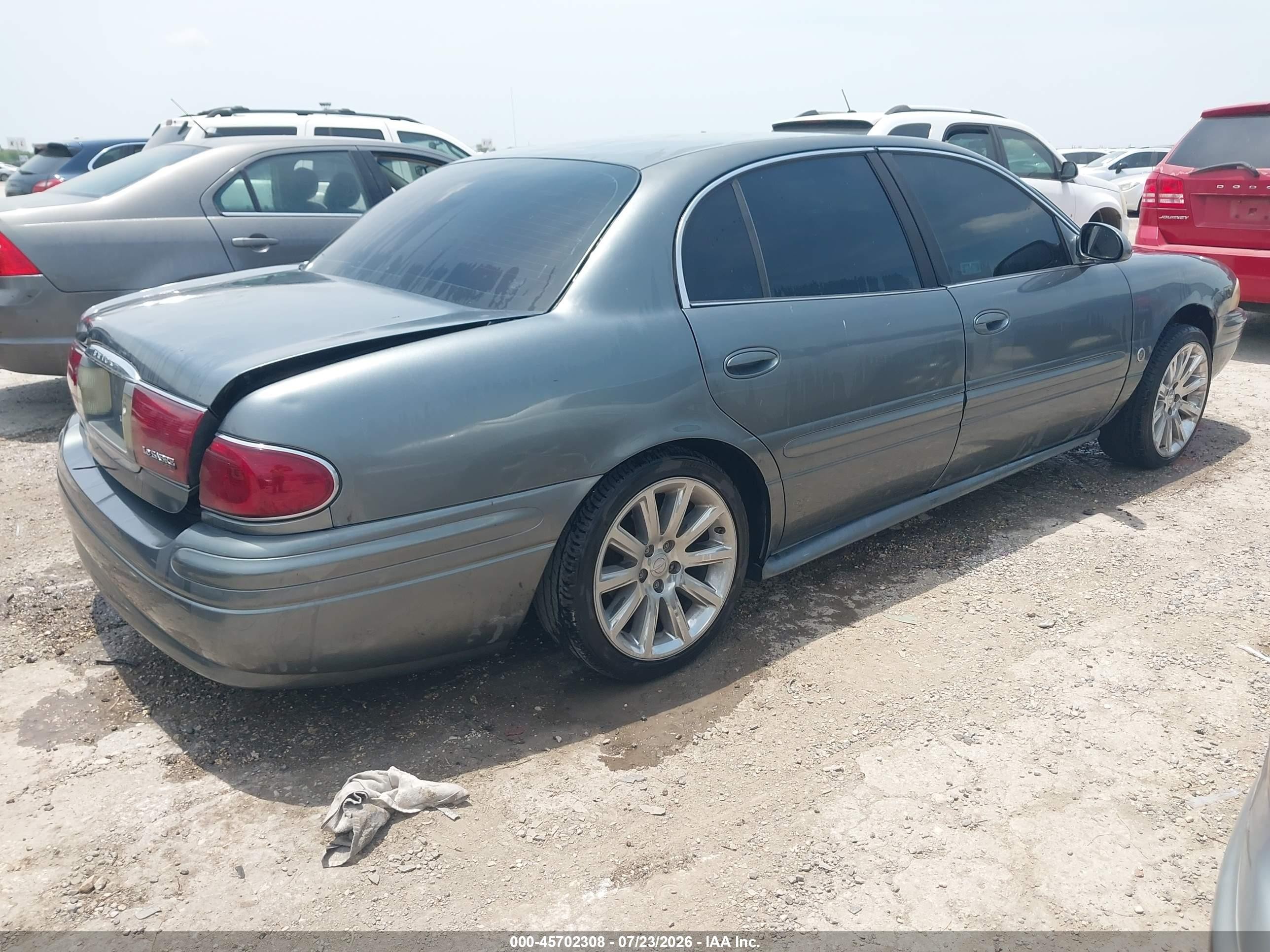 2004 Buick Lesabre Custom Серый vin: 1G4HP52K84U147624