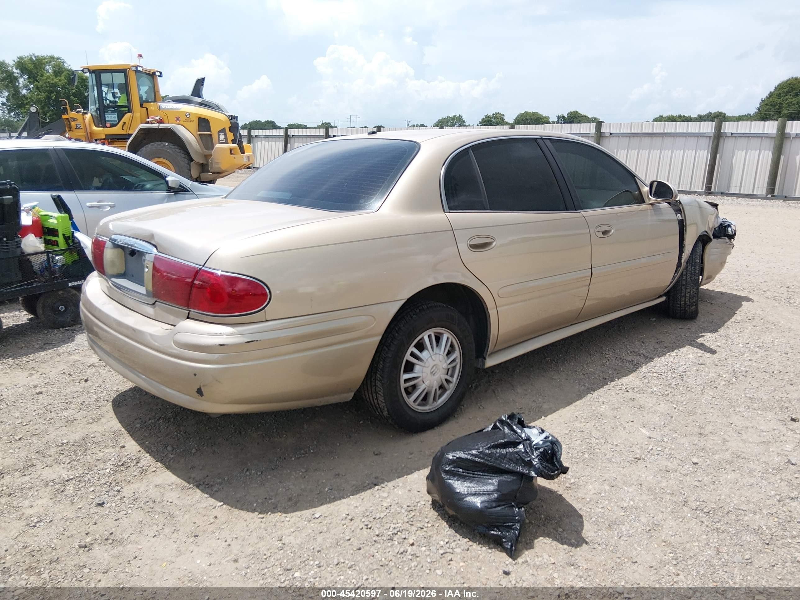 2005 Buick Lesabre Custom Gold vin: 1G4HP52K85U113684