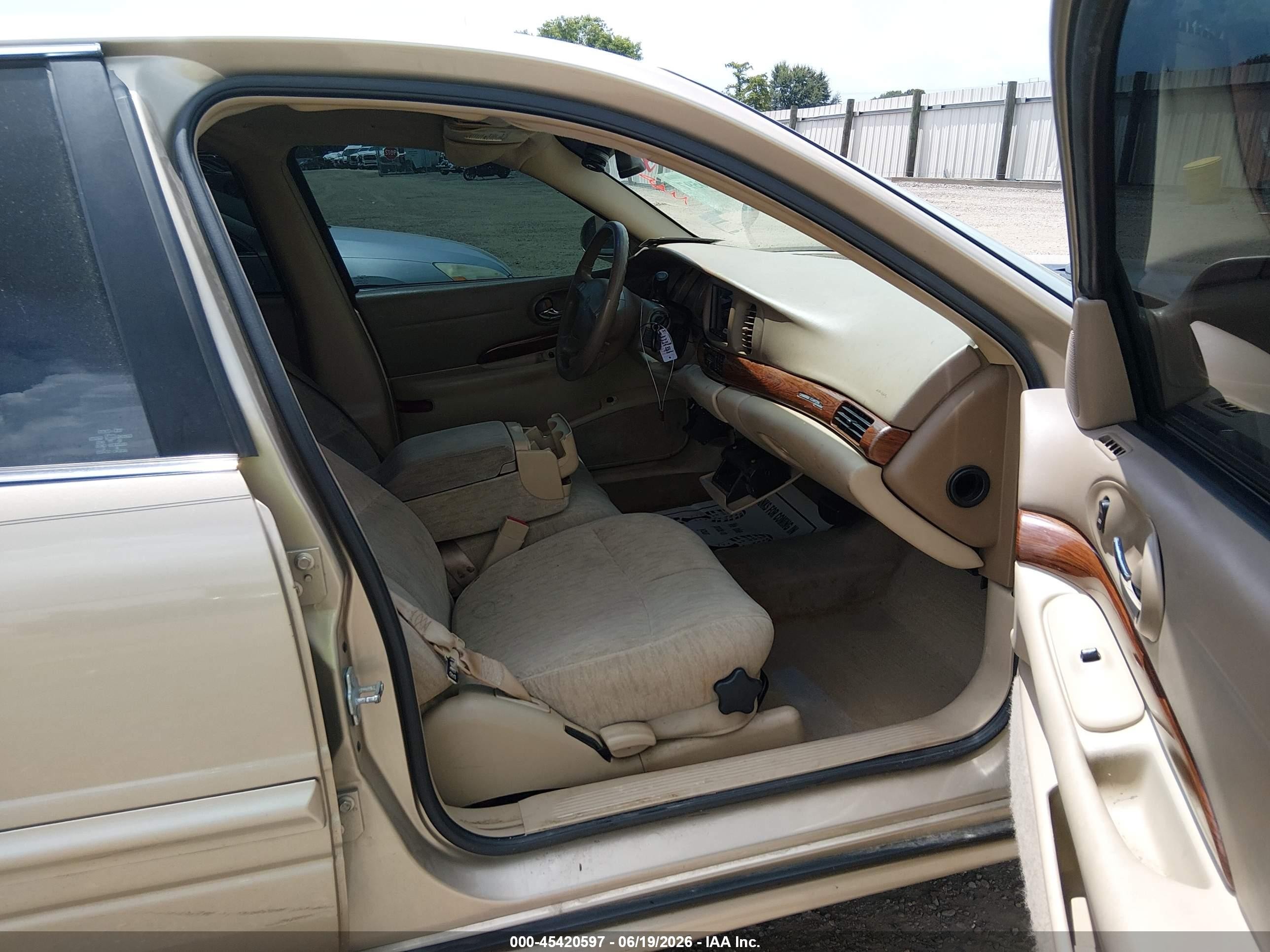 2005 Buick Lesabre Custom Gold vin: 1G4HP52K85U113684