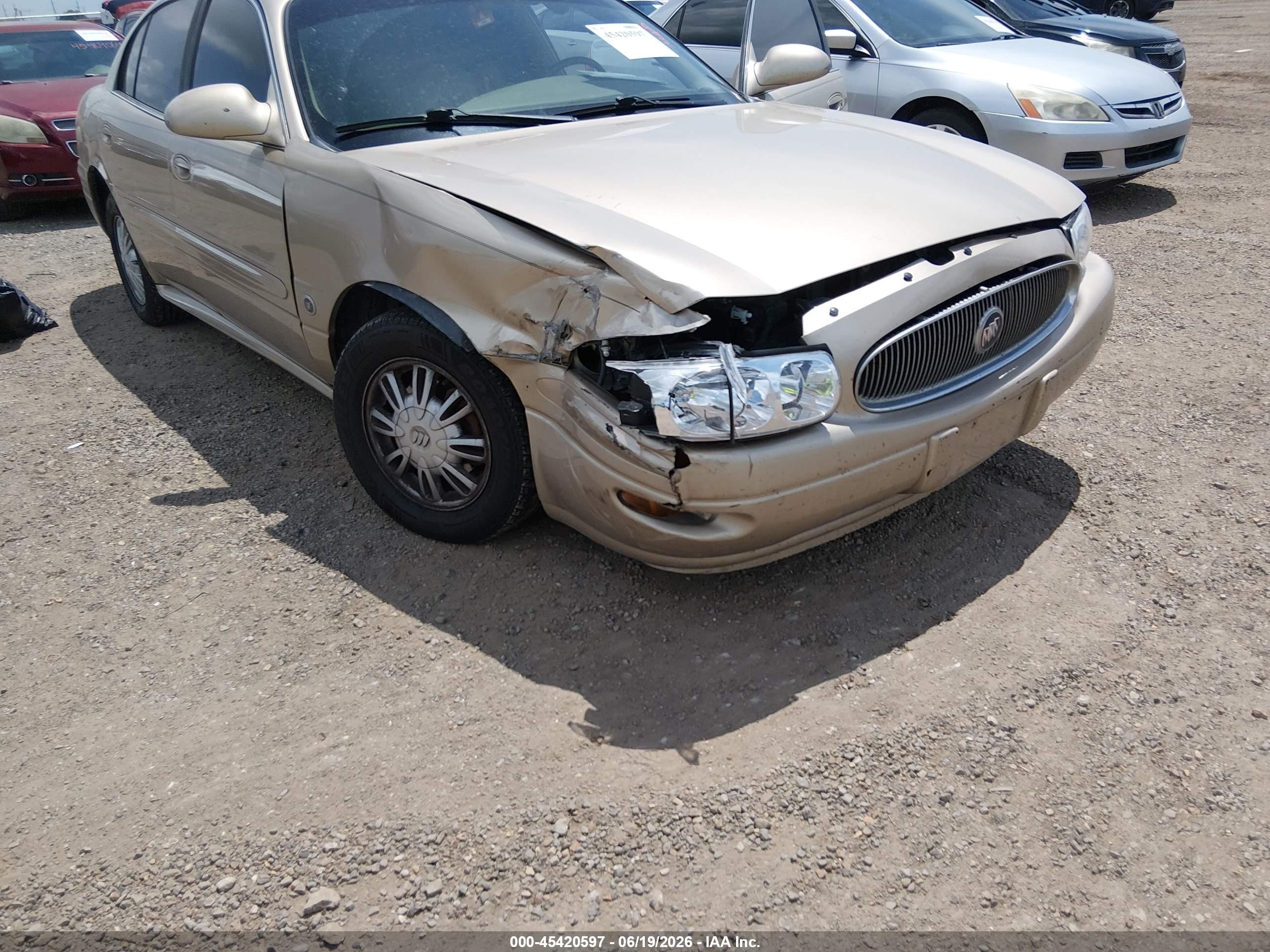 2005 Buick Lesabre Custom Gold vin: 1G4HP52K85U113684