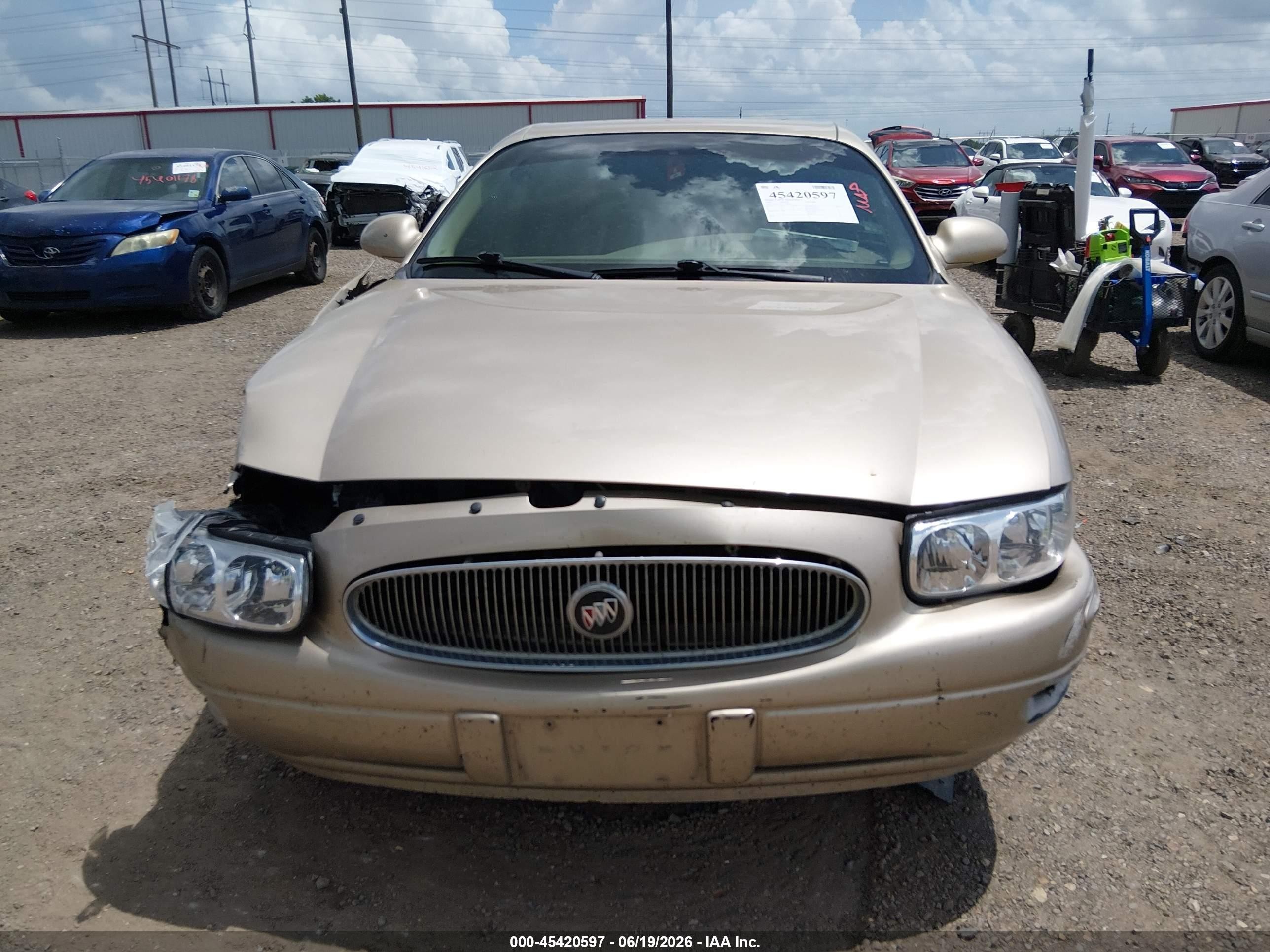 2005 Buick Lesabre Custom Gold vin: 1G4HP52K85U113684
