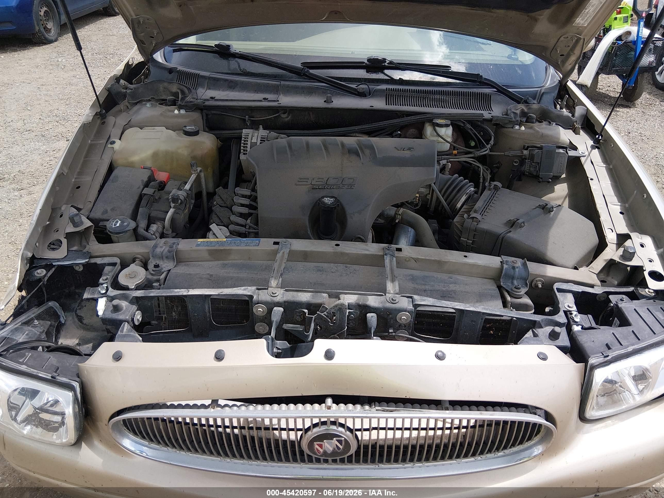 2005 Buick Lesabre Custom Gold vin: 1G4HP52K85U113684