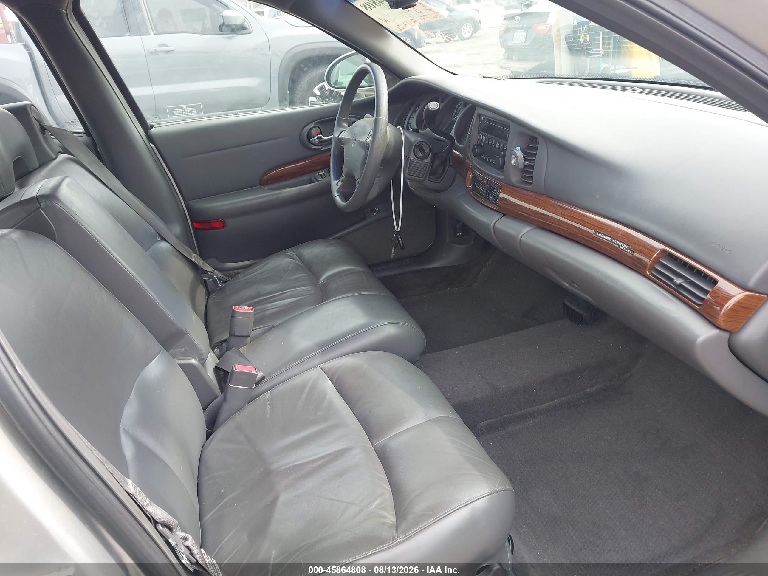 2005 Buick Lesabre Custom Silver vin: 1G4HP52K85U200064
