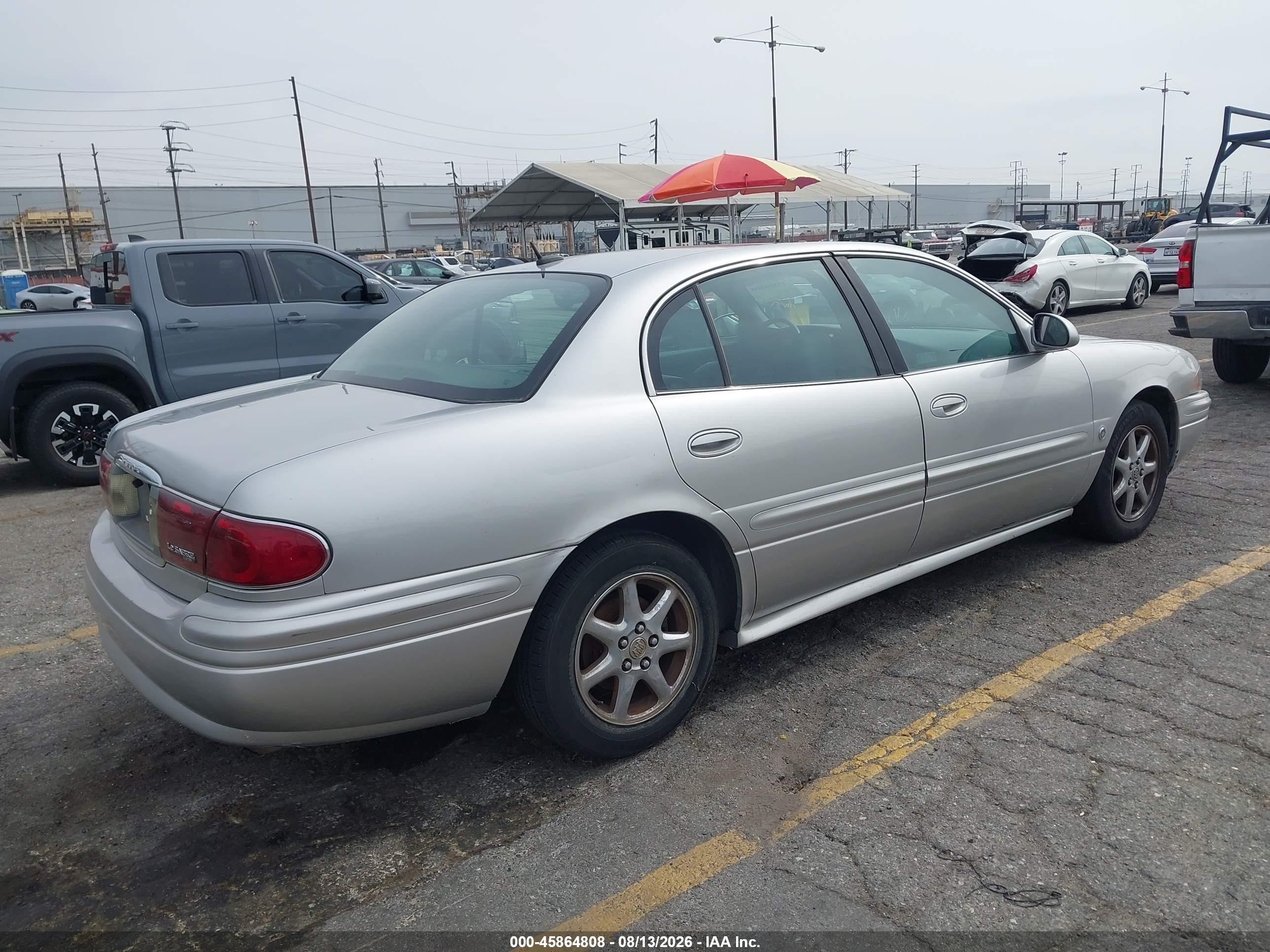 2005 Buick Lesabre Custom Silver vin: 1G4HP52K85U200064
