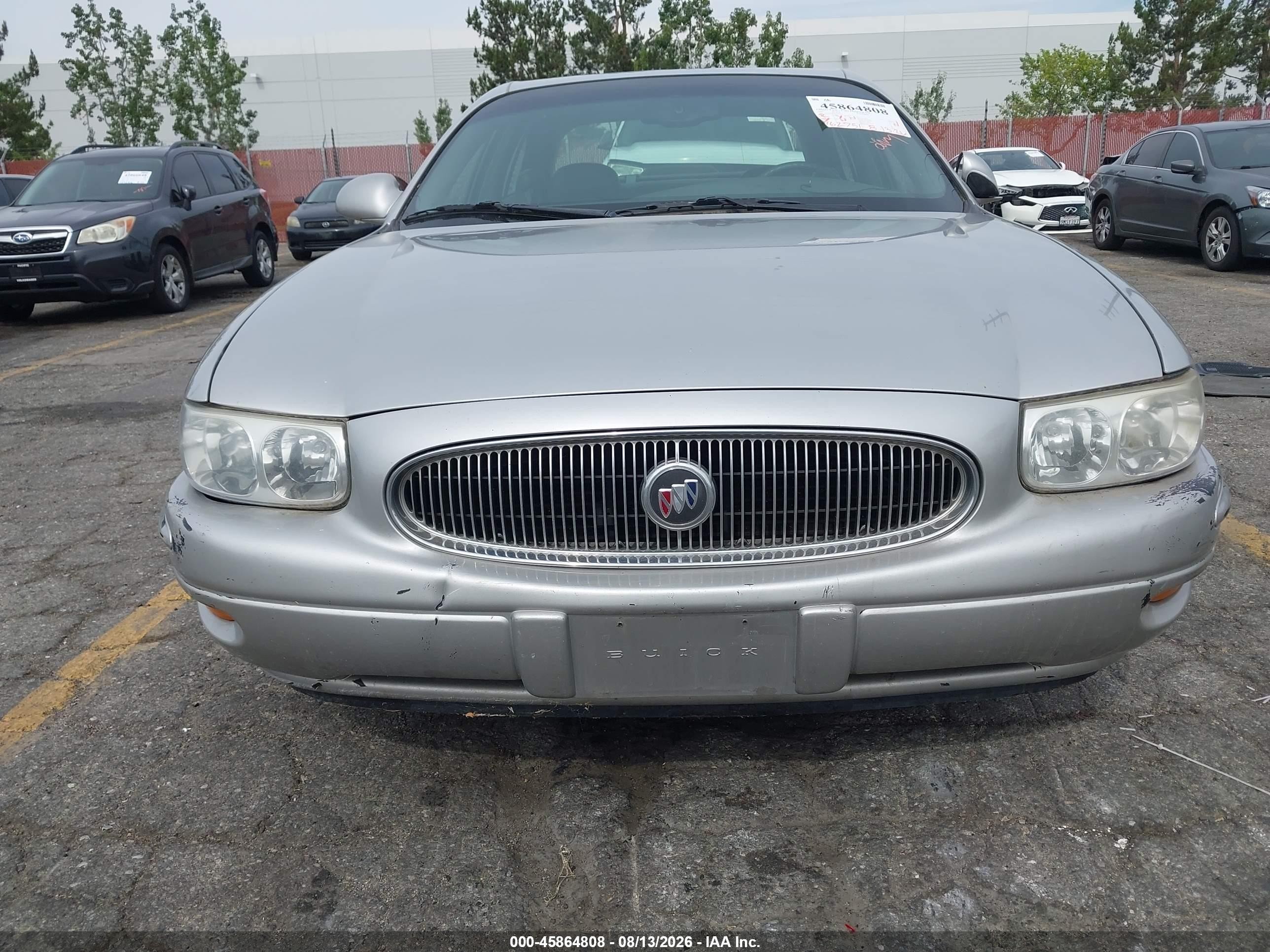 2005 Buick Lesabre Custom Silver vin: 1G4HP52K85U200064