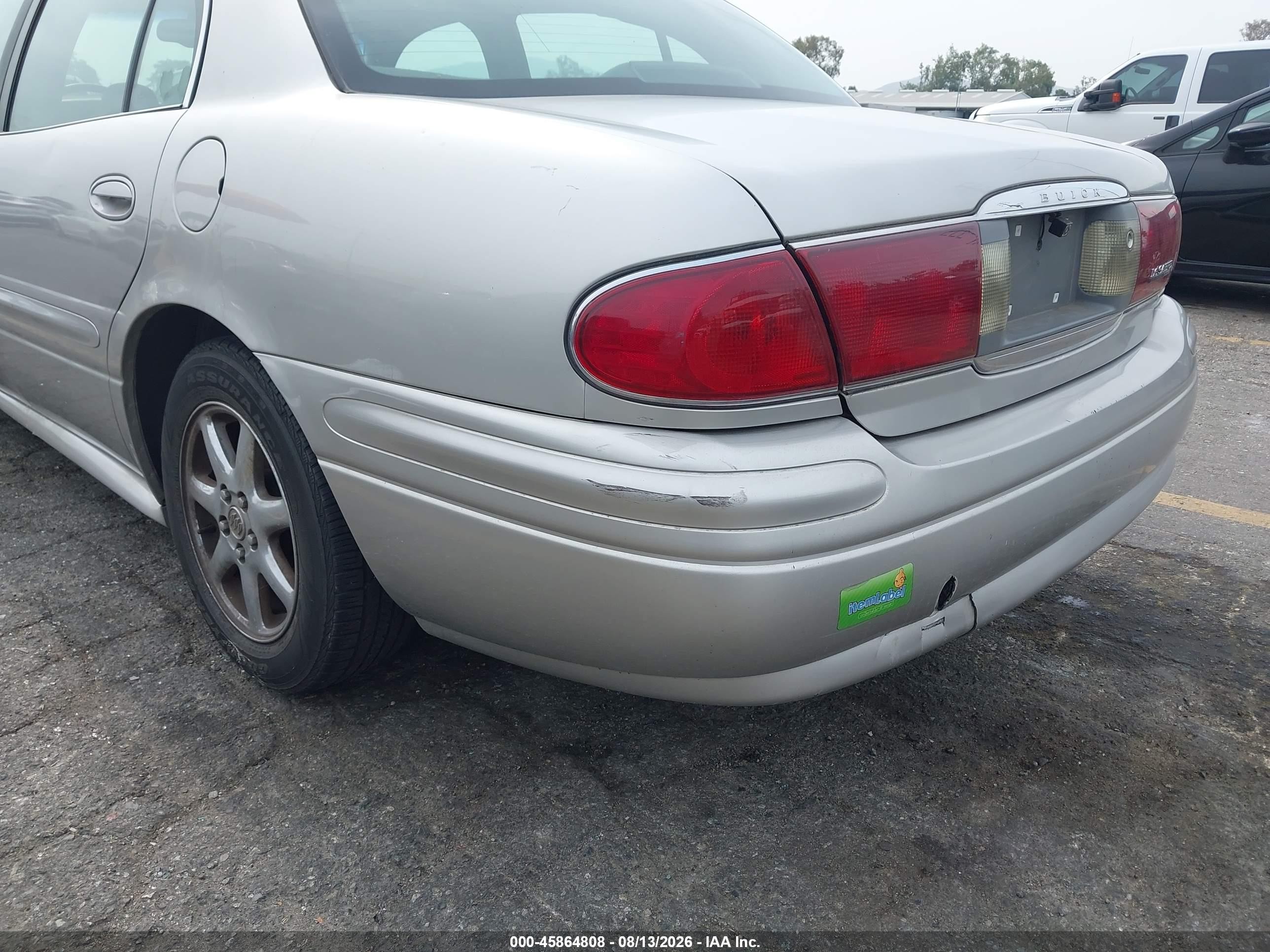 2005 Buick Lesabre Custom Silver vin: 1G4HP52K85U200064