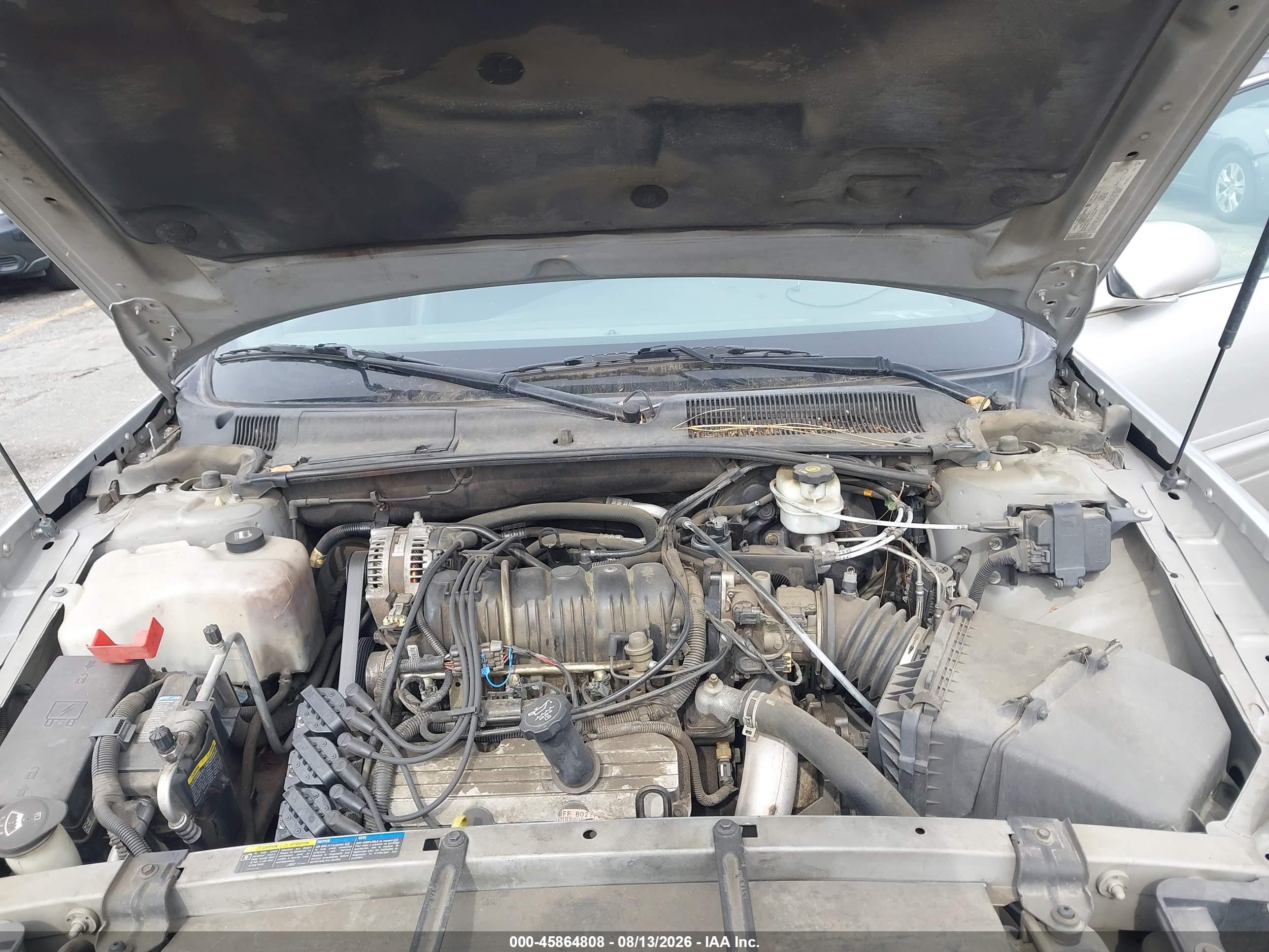 2005 Buick Lesabre Custom Silver vin: 1G4HP52K85U200064