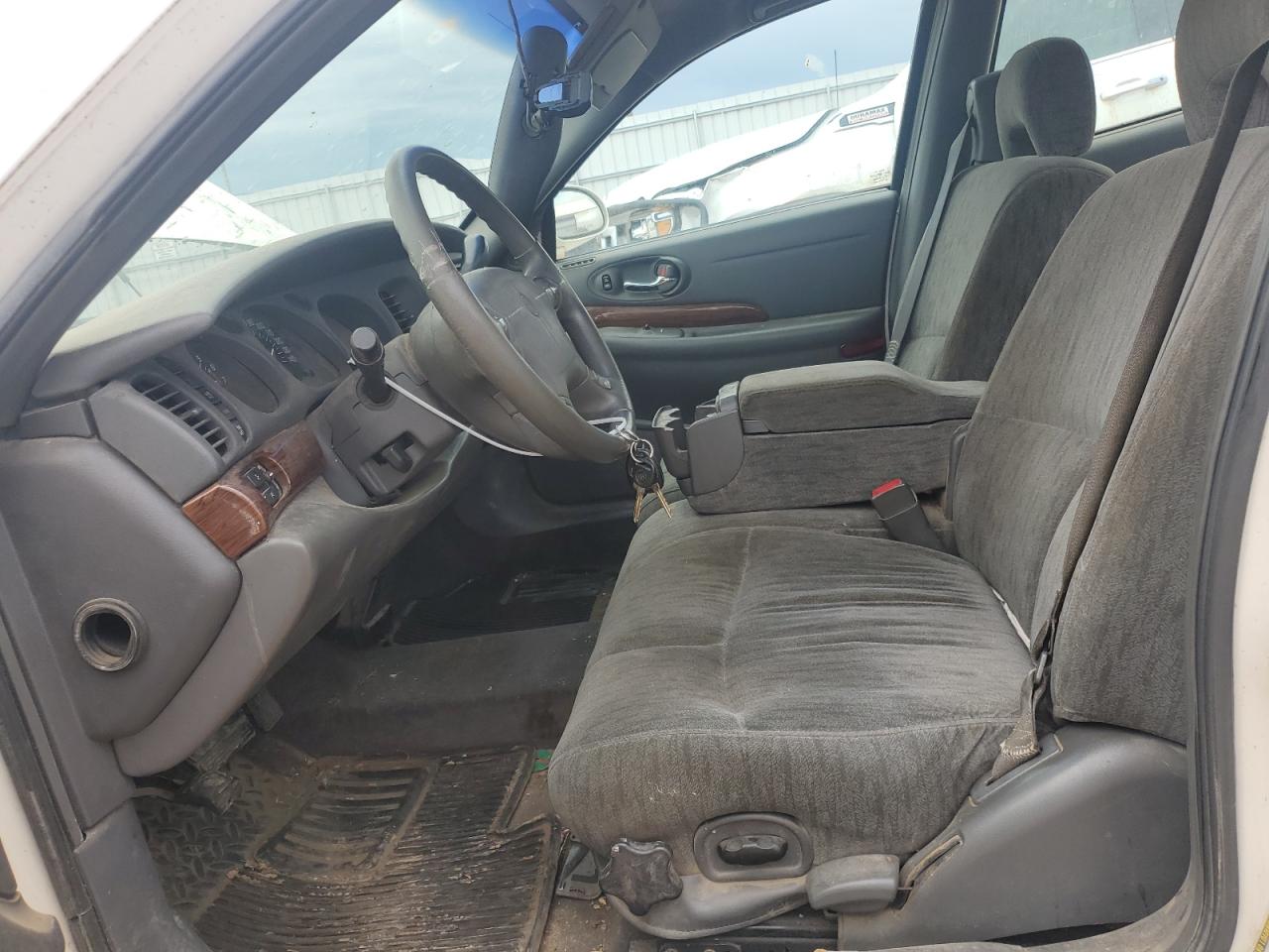 2005 Buick Lesabre Custom White vin: 1G4HP52K85U208696