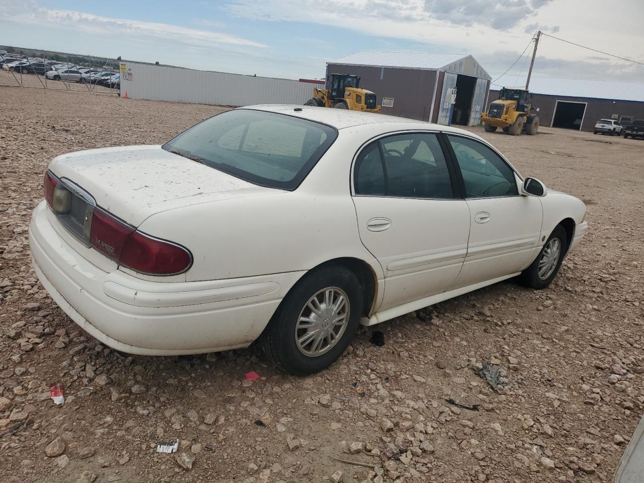 2005 Buick Lesabre Custom White vin: 1G4HP52K85U208696