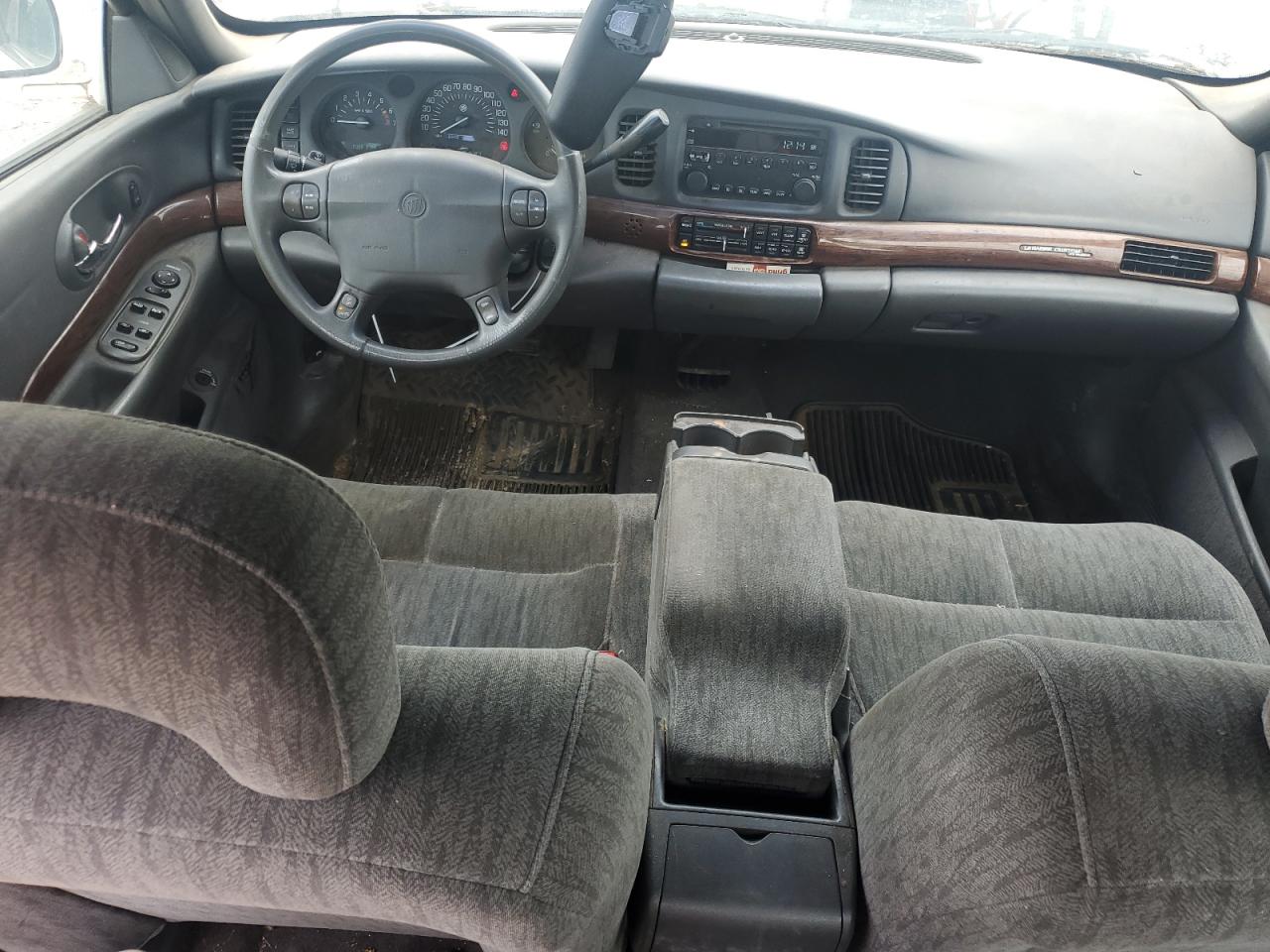 2005 Buick Lesabre Custom White vin: 1G4HP52K85U208696