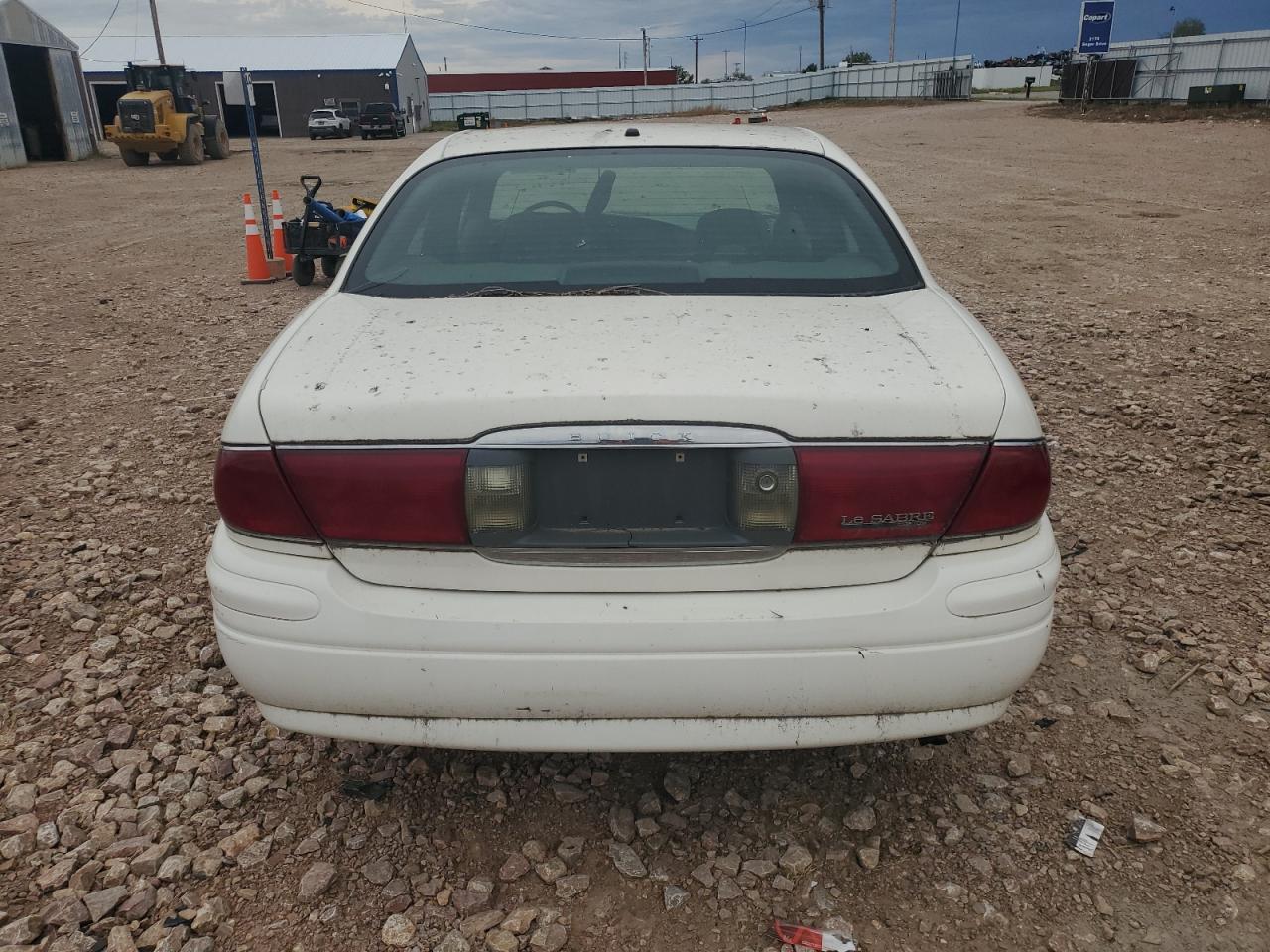 2005 Buick Lesabre Custom White vin: 1G4HP52K85U208696