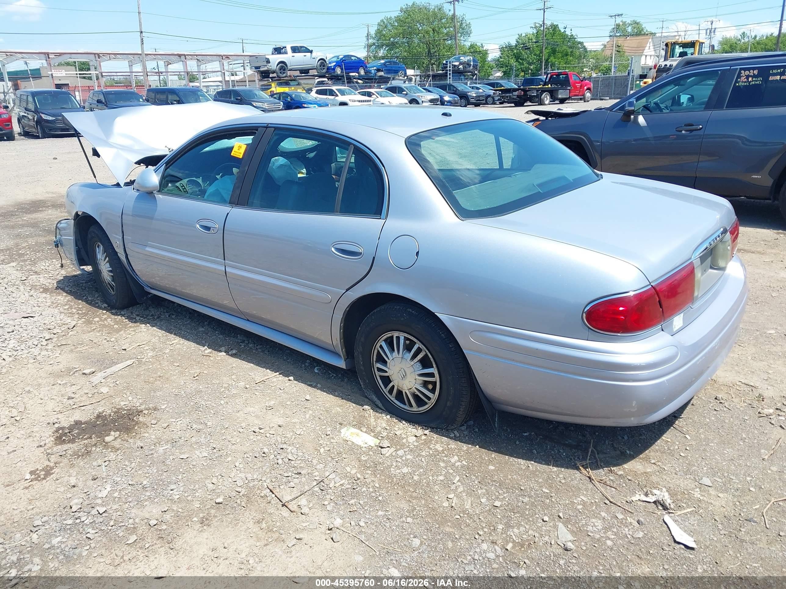 2005 Buick Lesabre Custom Silver vin: 1G4HP52K85U214207