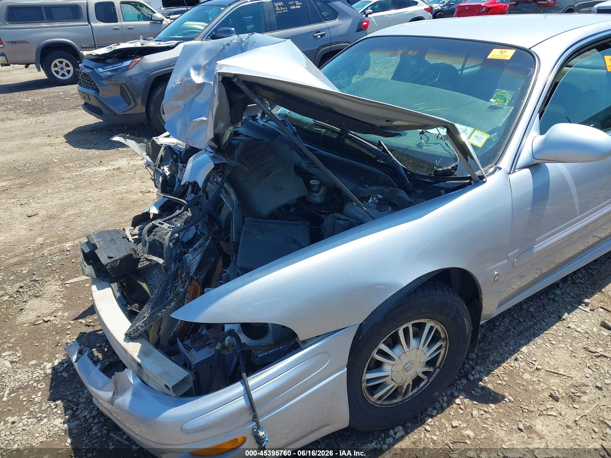 2005 Buick Lesabre Custom Silver vin: 1G4HP52K85U214207