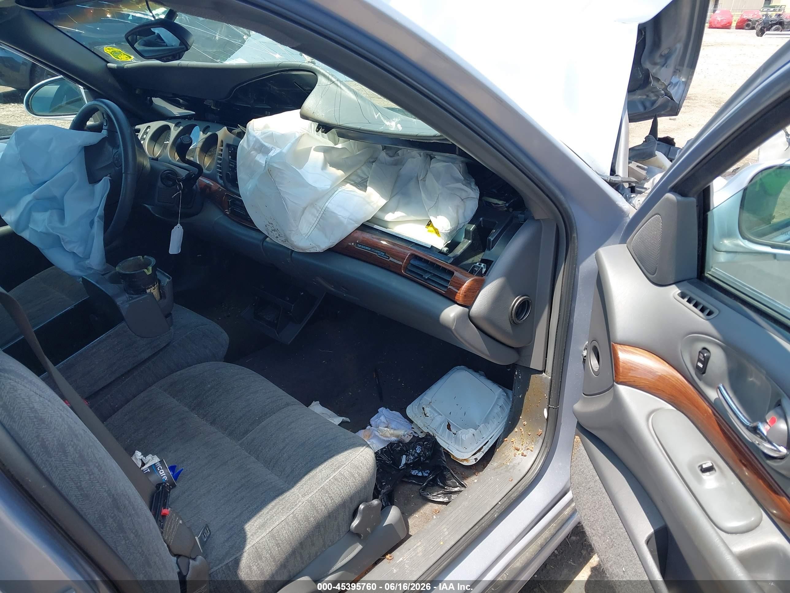 2005 Buick Lesabre Custom Silver vin: 1G4HP52K85U214207