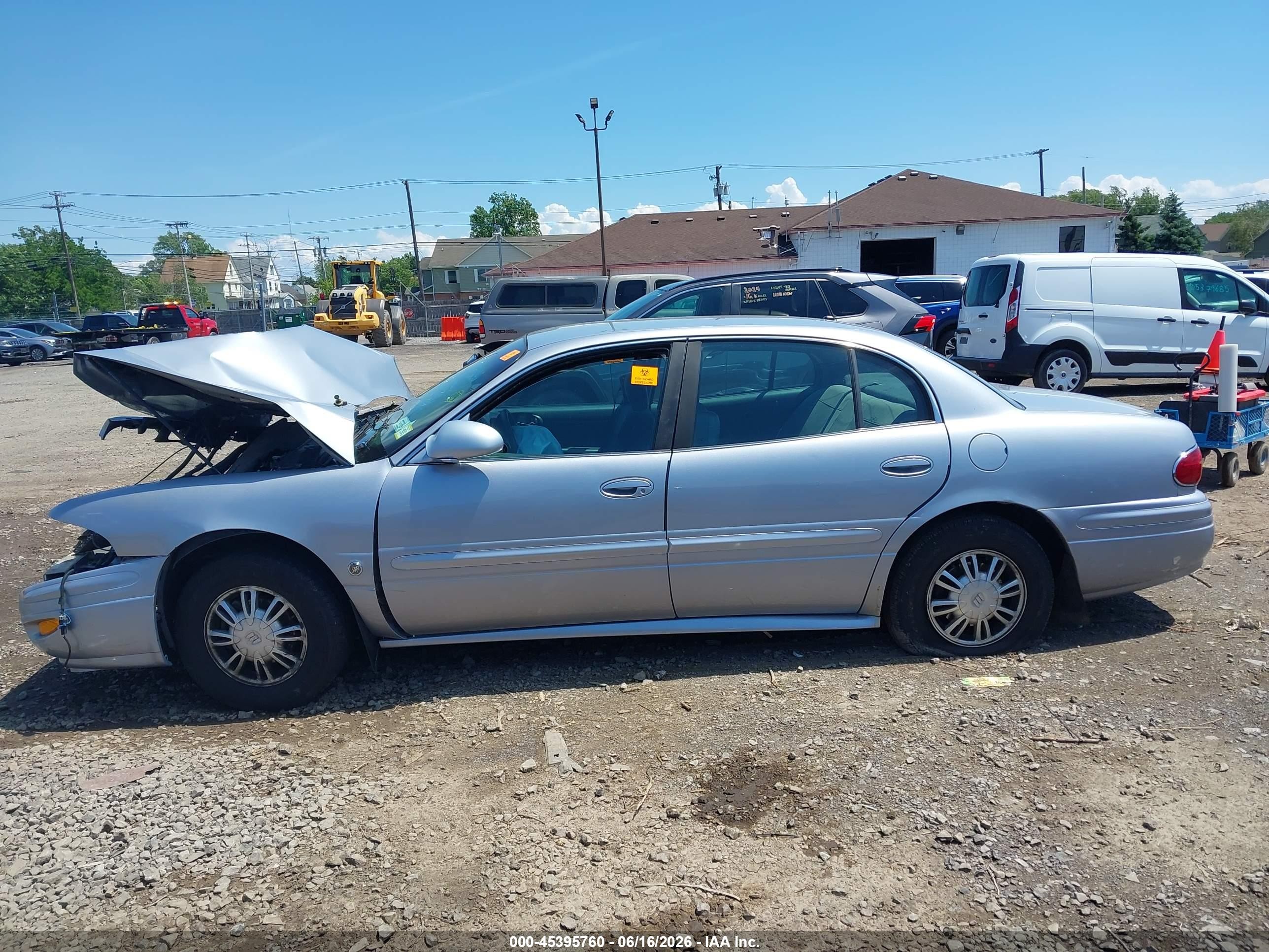 2005 Buick Lesabre Custom Silver vin: 1G4HP52K85U214207