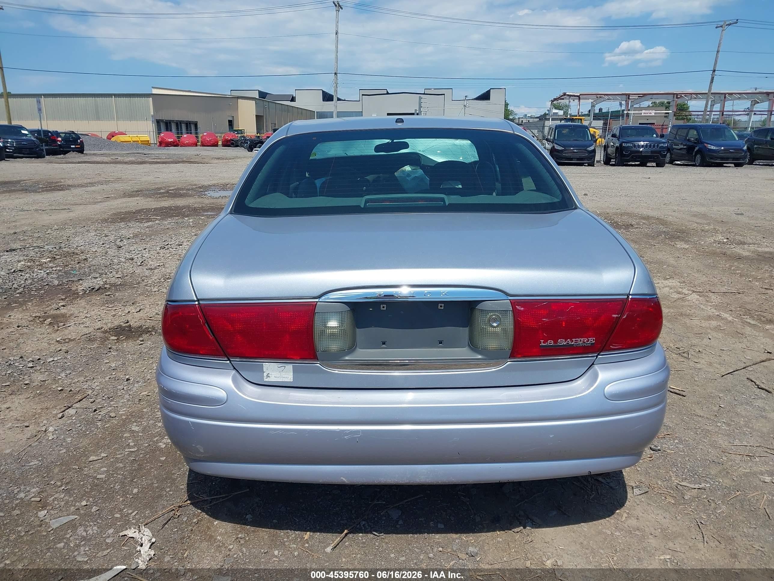 2005 Buick Lesabre Custom Silver vin: 1G4HP52K85U214207