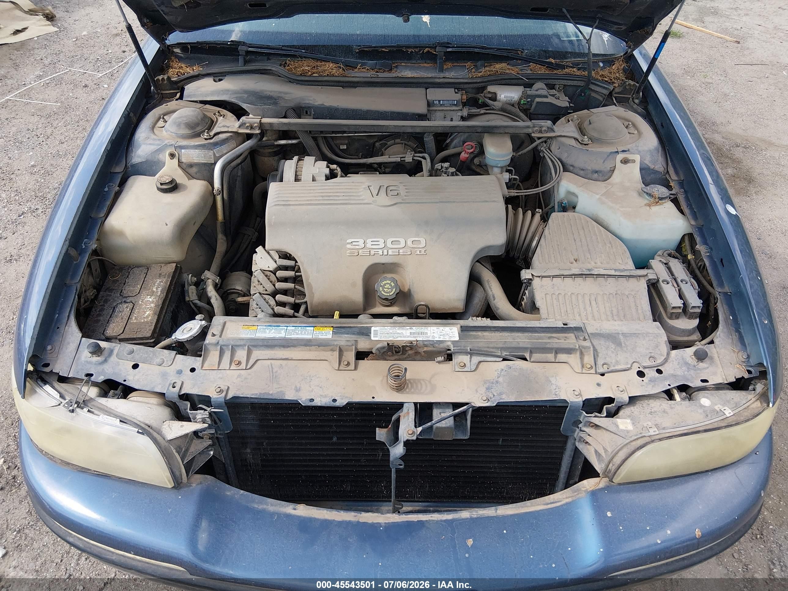 1997 Buick Lesabre Custom Синий vin: 1G4HP52K8VH440871