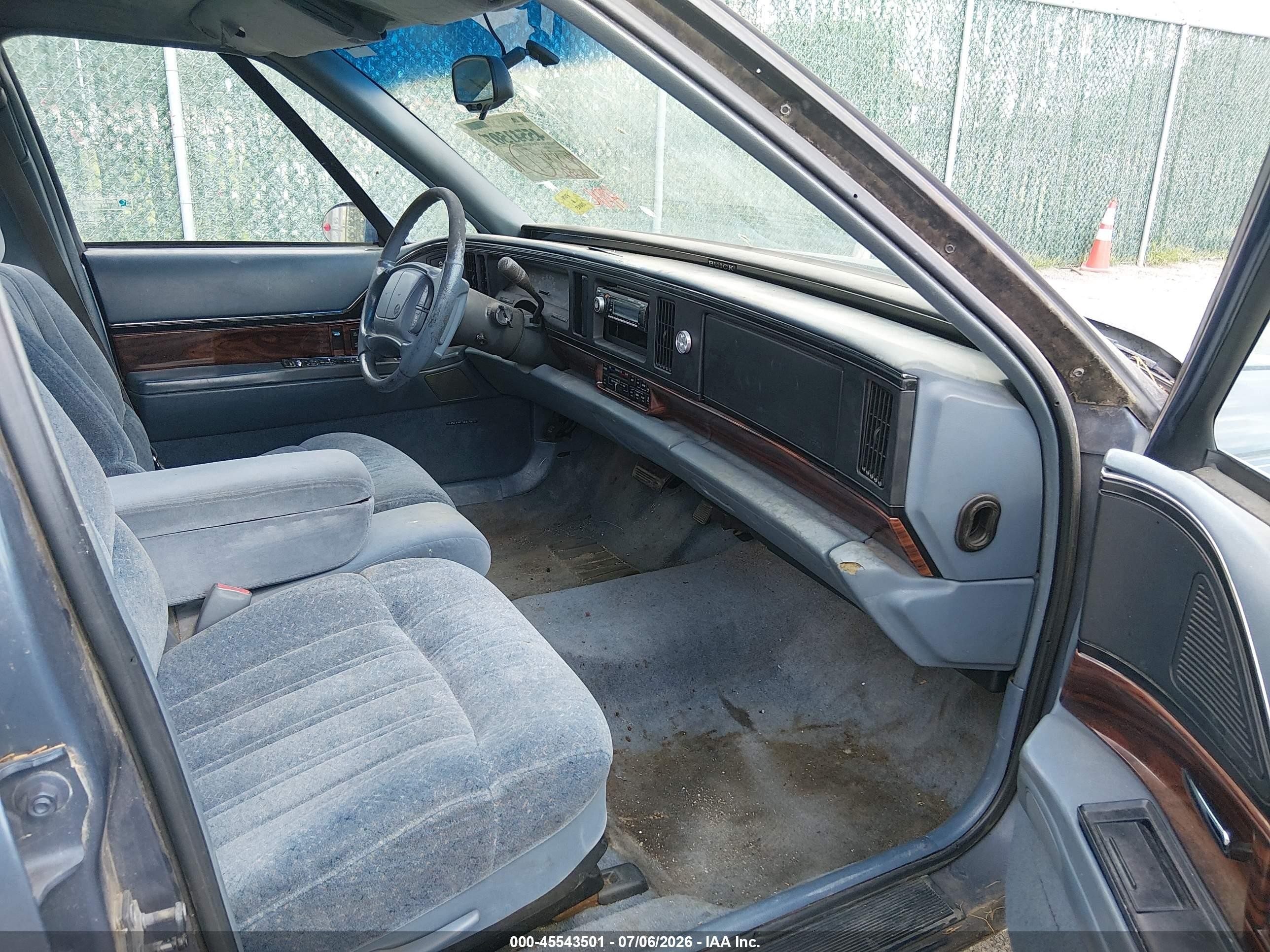 1997 Buick Lesabre Custom Синий vin: 1G4HP52K8VH440871