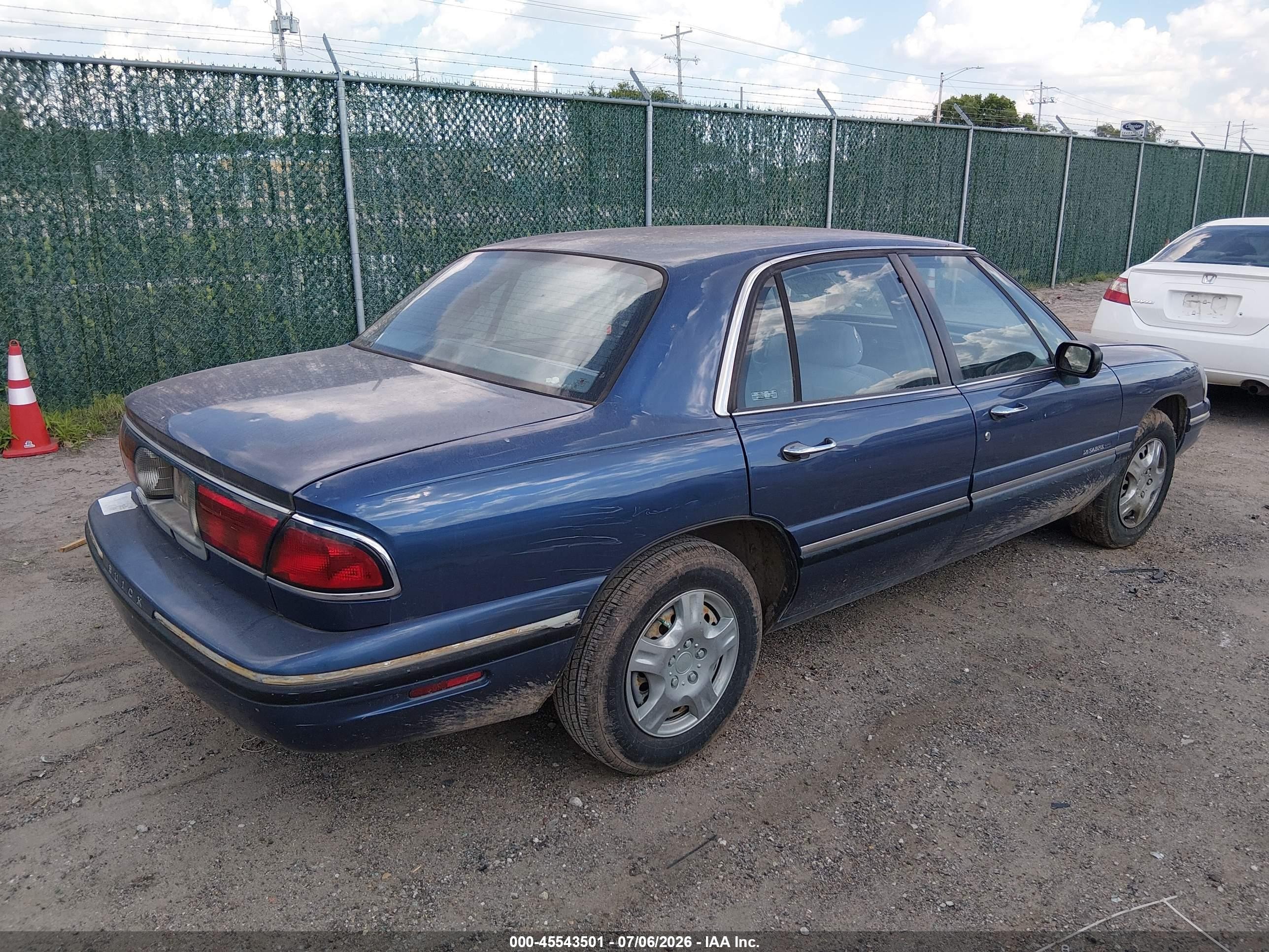 1997 Buick Lesabre Custom Синий vin: 1G4HP52K8VH440871
