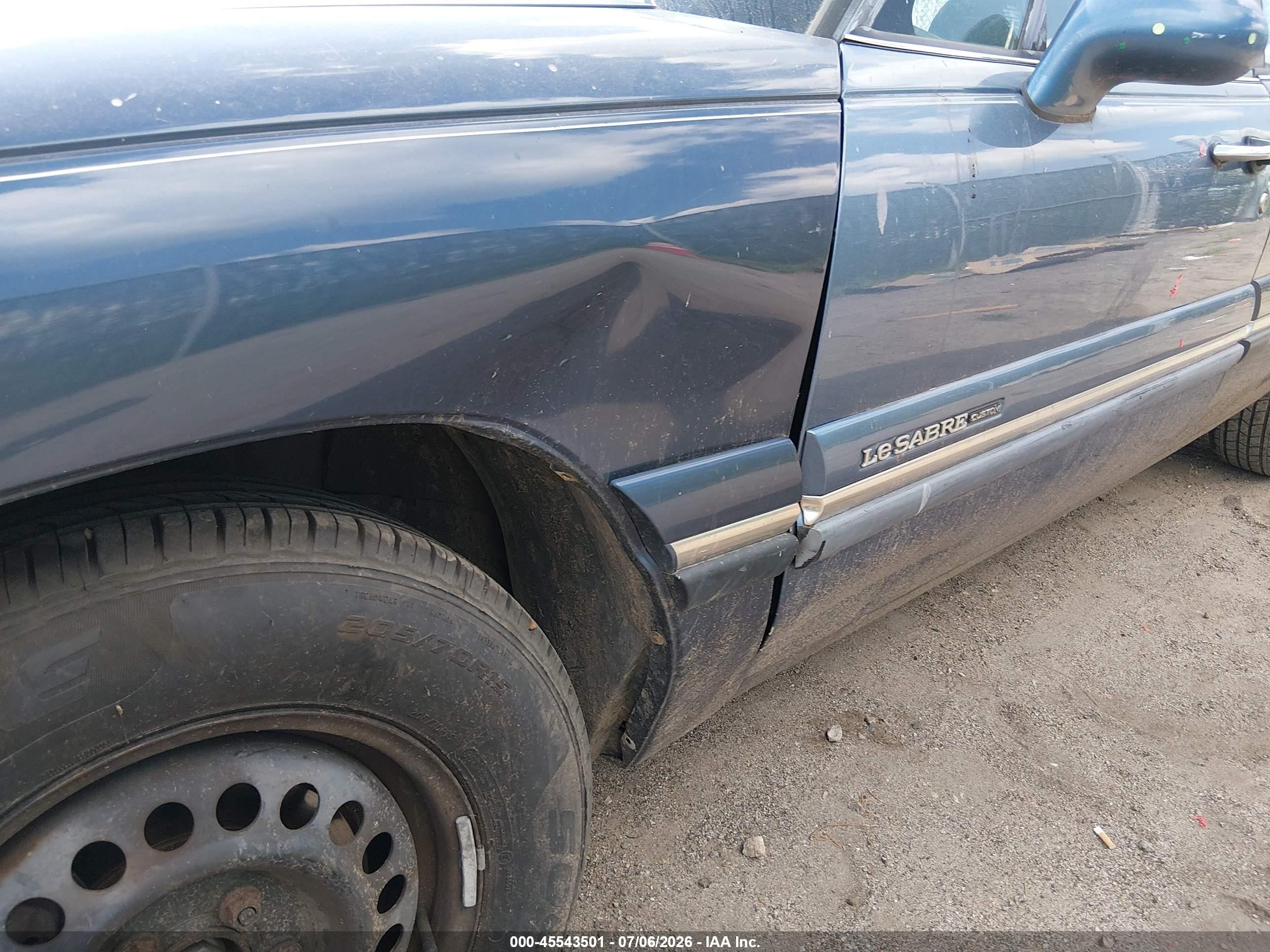 1997 Buick Lesabre Custom Синий vin: 1G4HP52K8VH440871