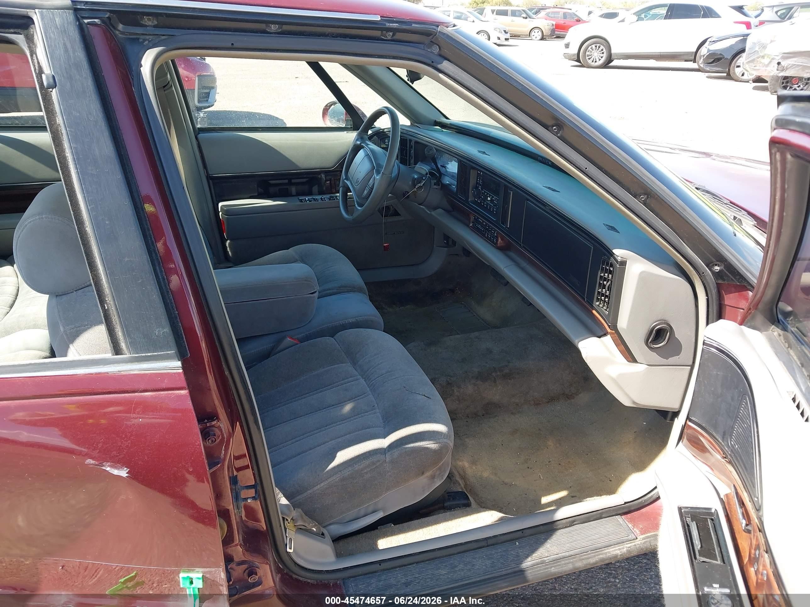 1997 Buick Lesabre Custom Бордовый vin: 1G4HP52K8VH482974